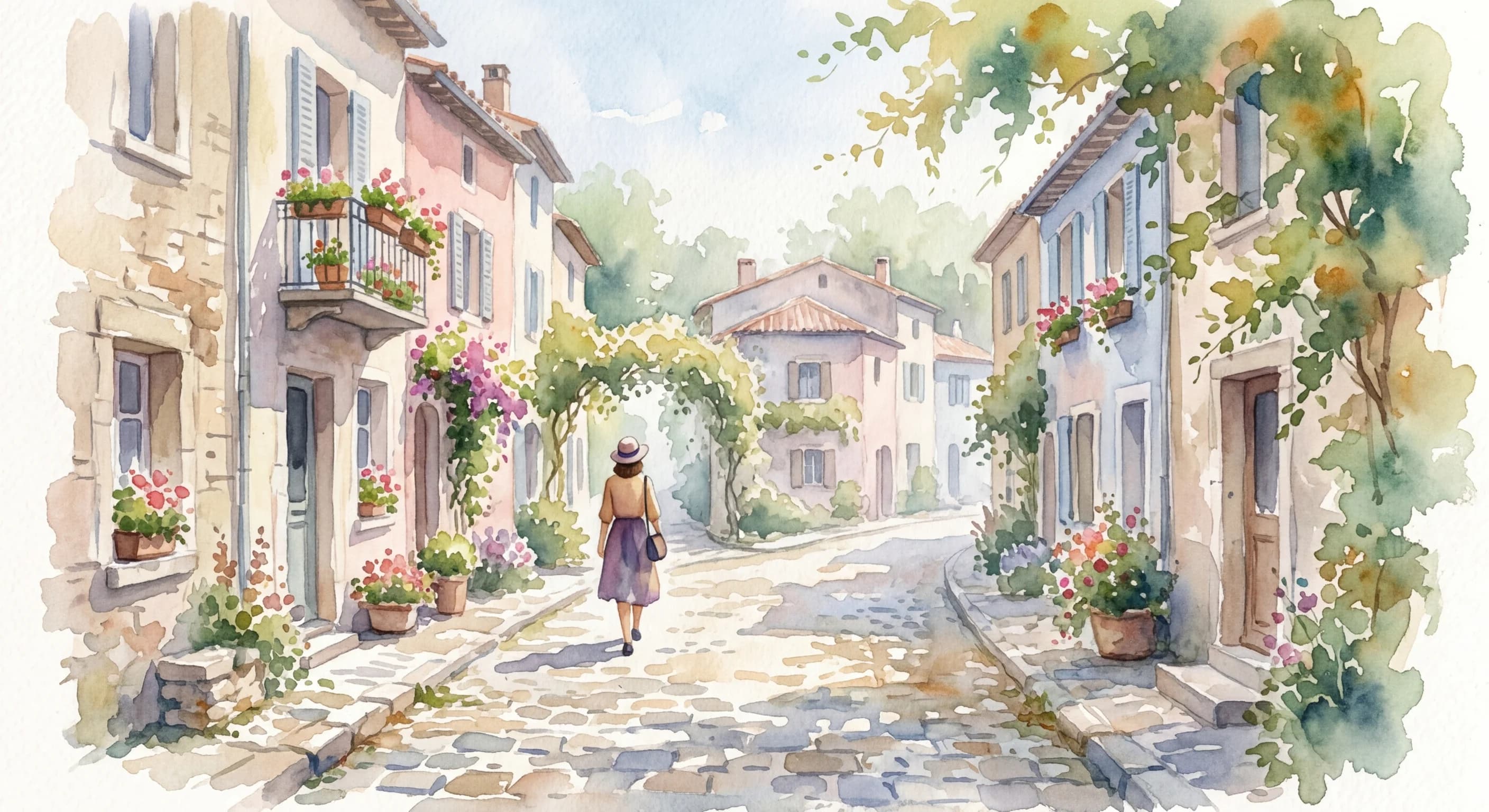 Artistic representation of Flâner