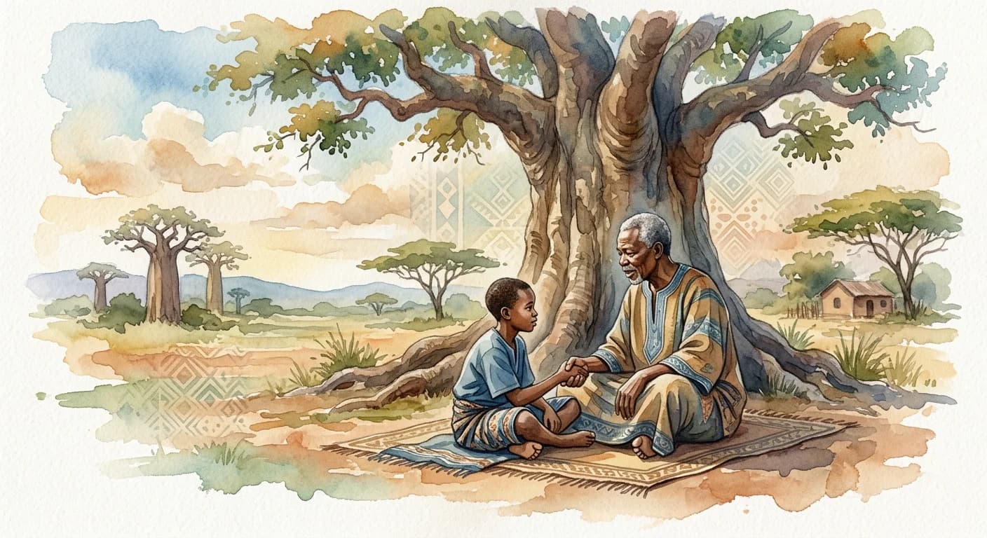 Artistic representation of Adabu