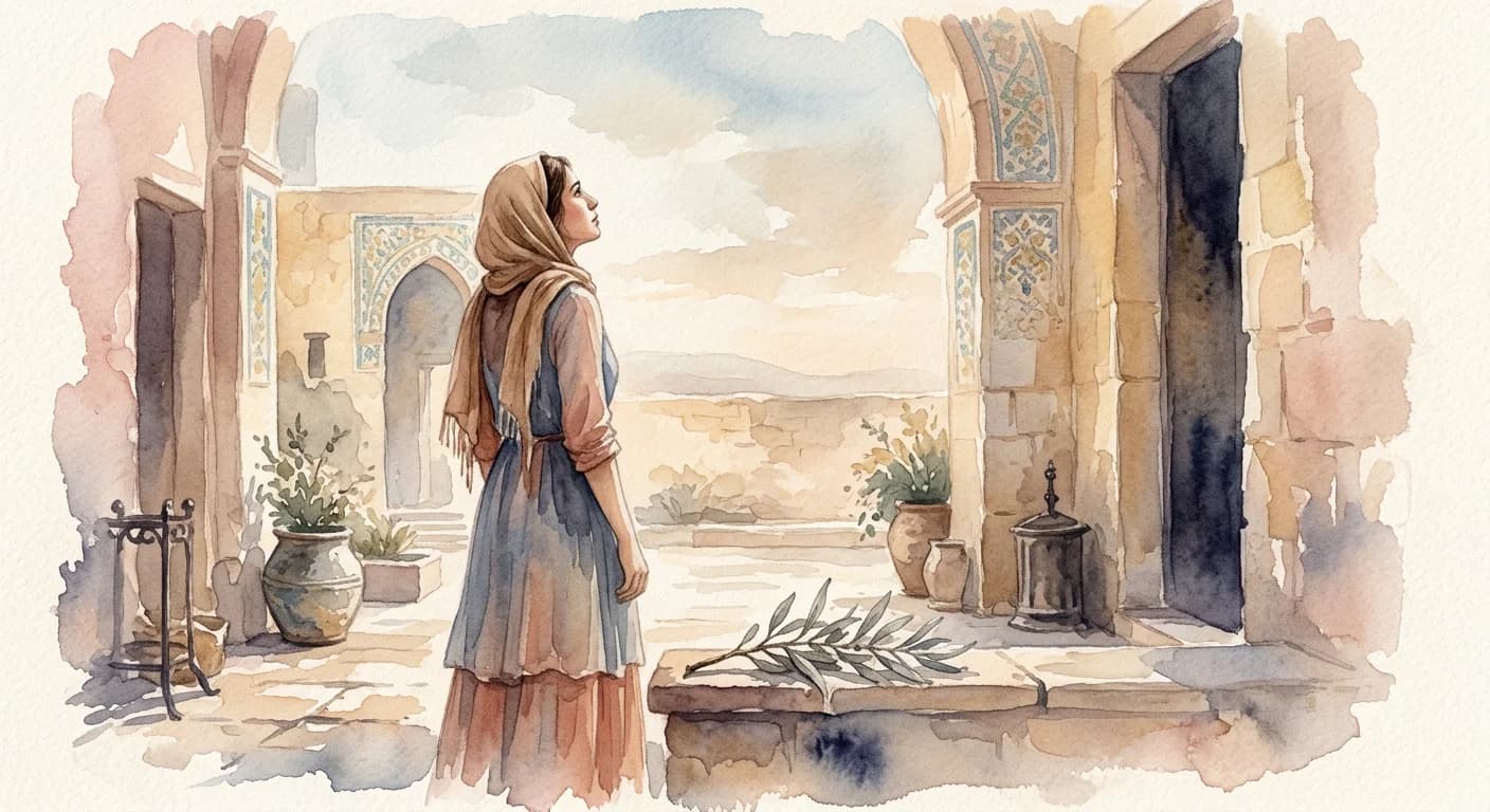 Artistic representation of Agunah