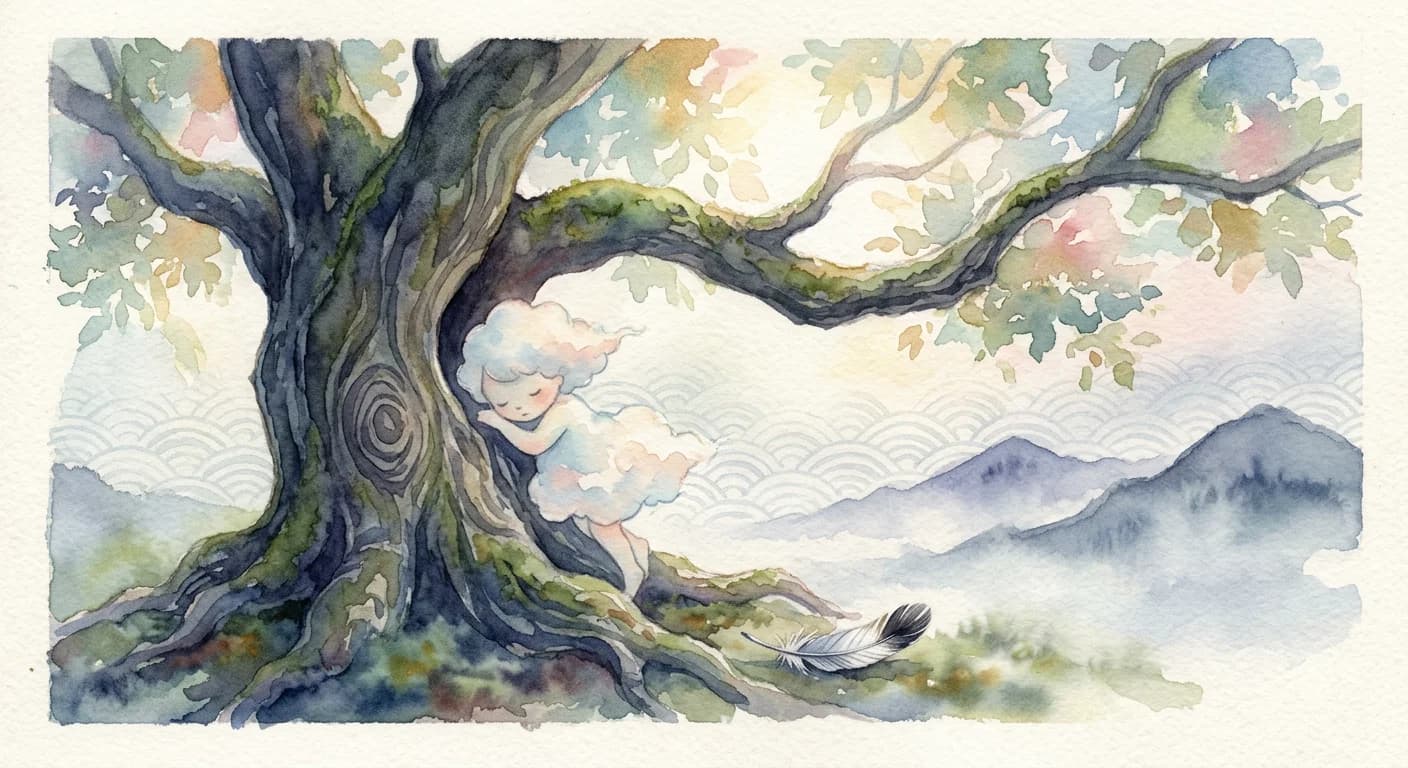 Artistic representation of Amaeru