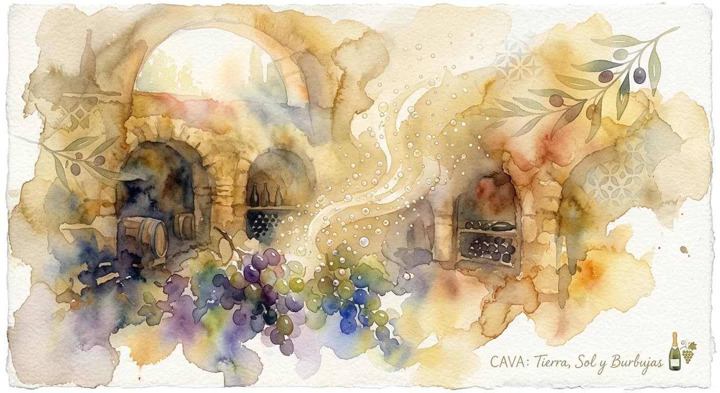 Artistic representation of Cava
