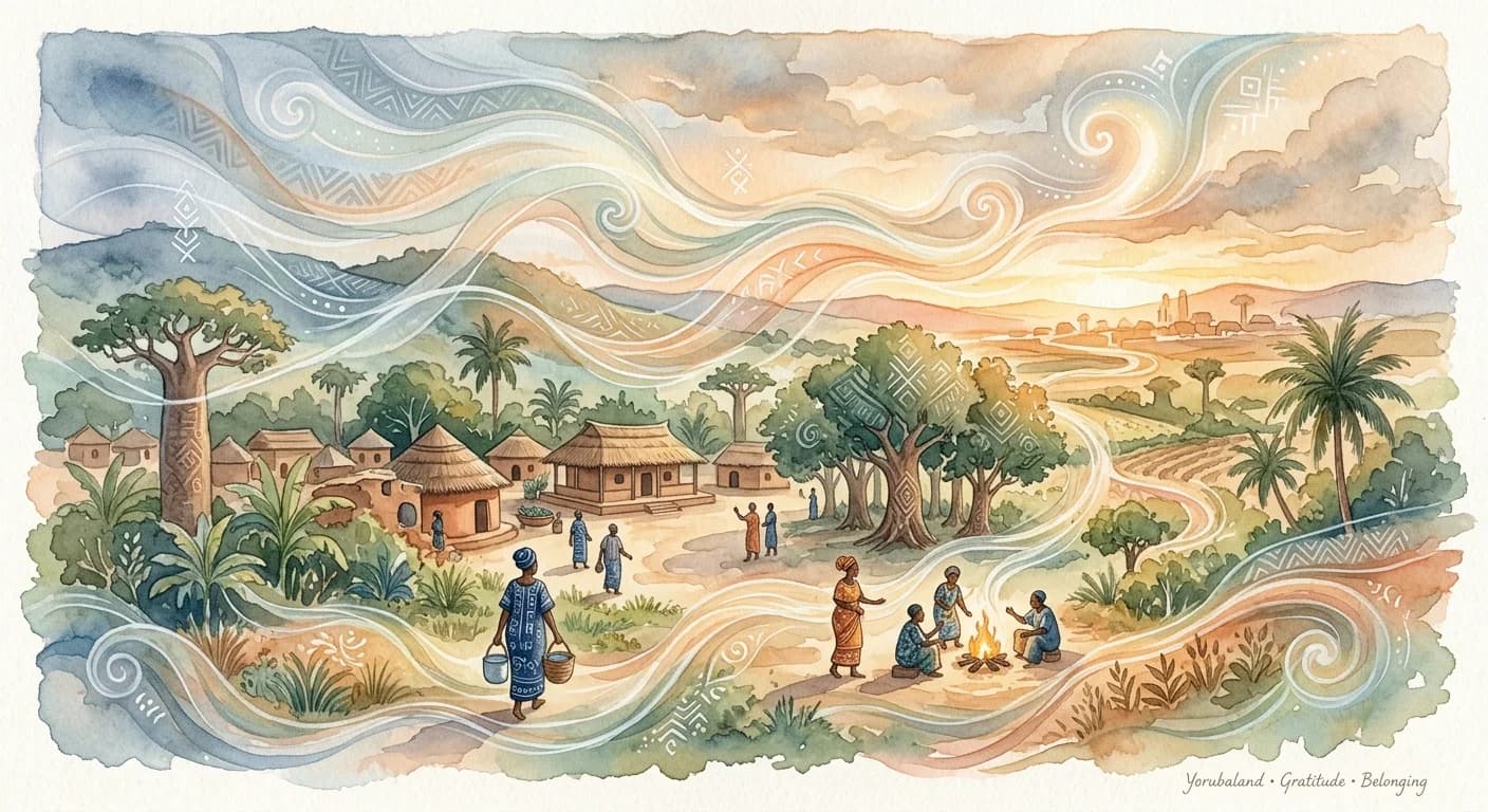 Artistic representation of Axé