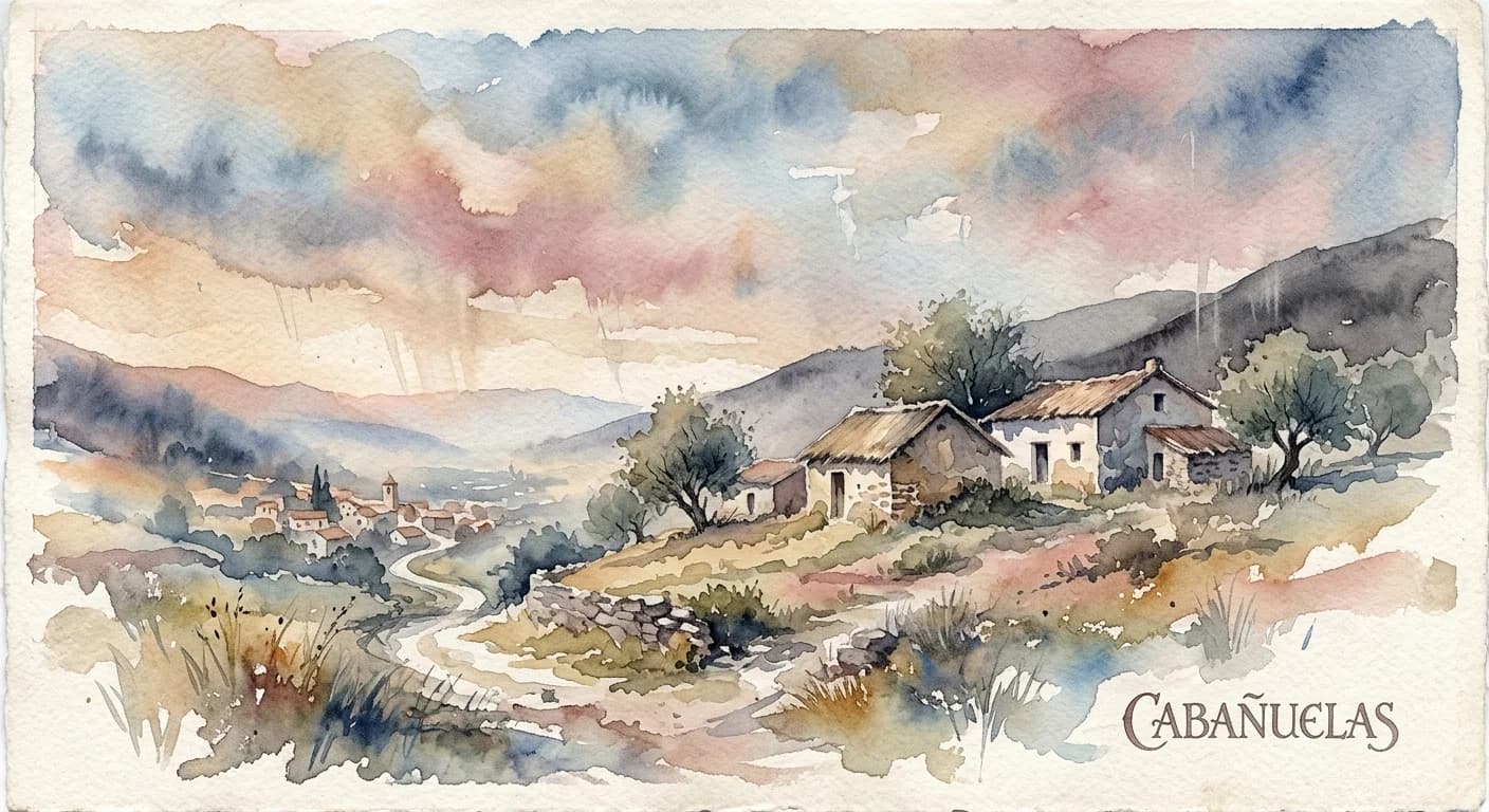 Artistic representation of Cabañuelas