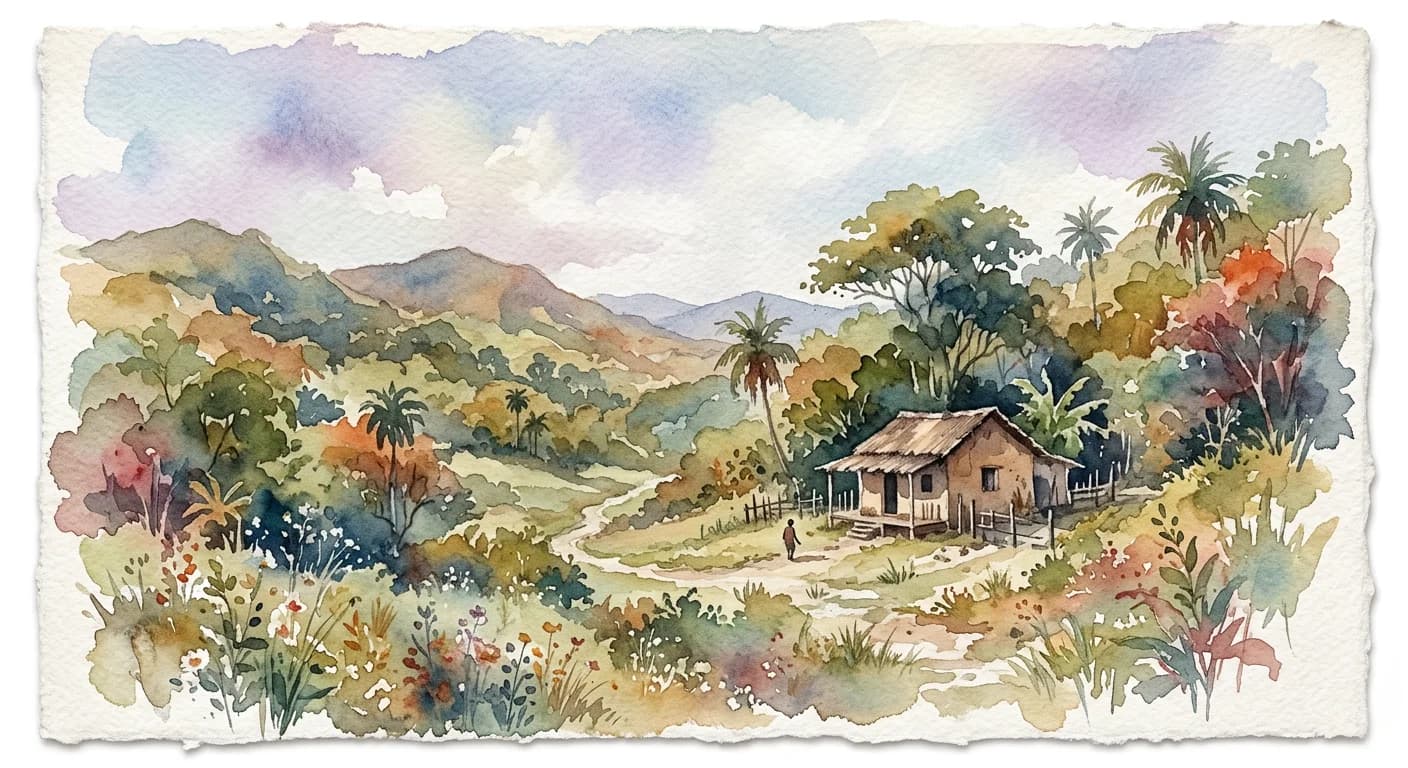 Artistic representation of Cafundó