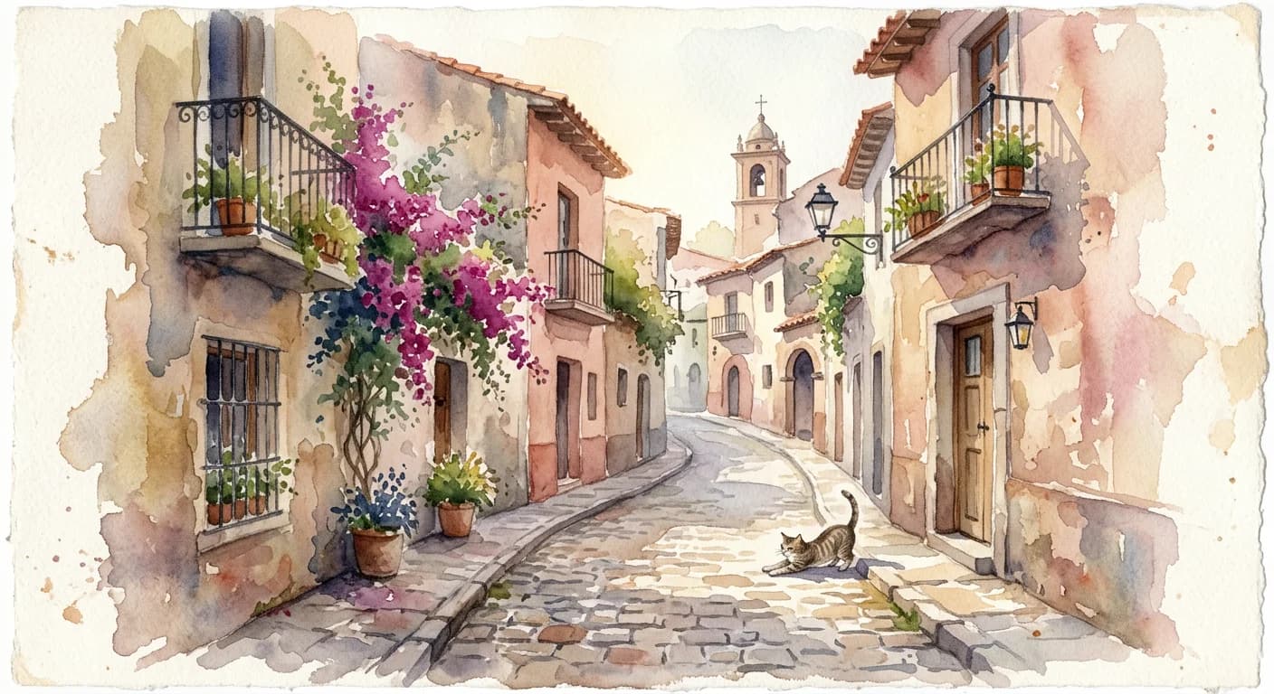 Artistic representation of Callecita