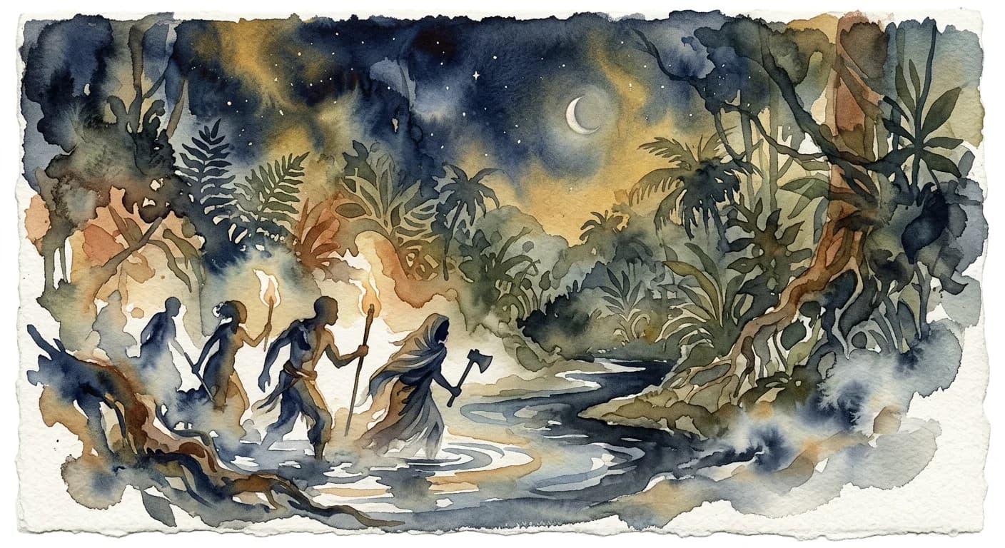 Artistic representation of Cimarrón