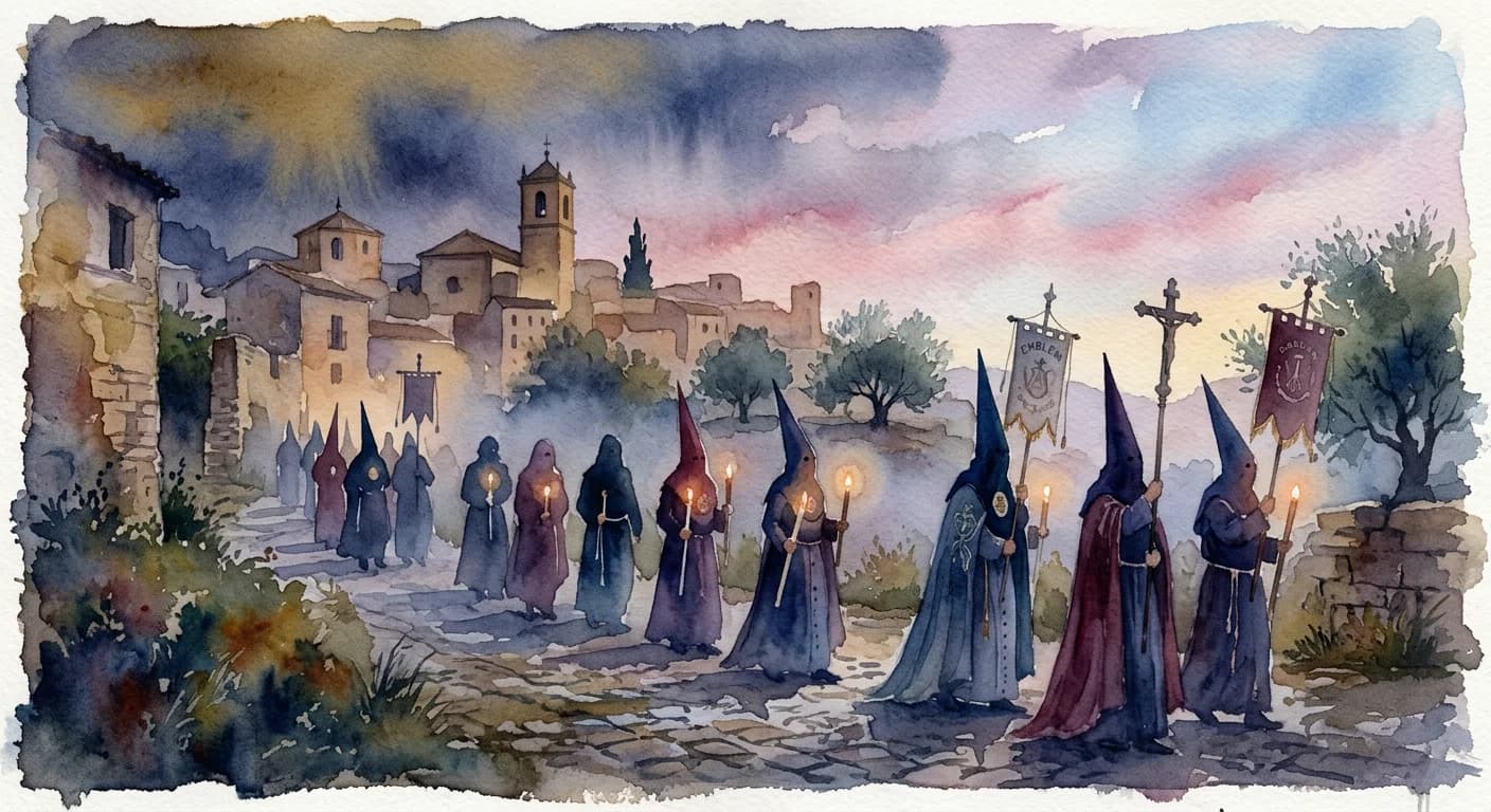 Artistic representation of Cofradía