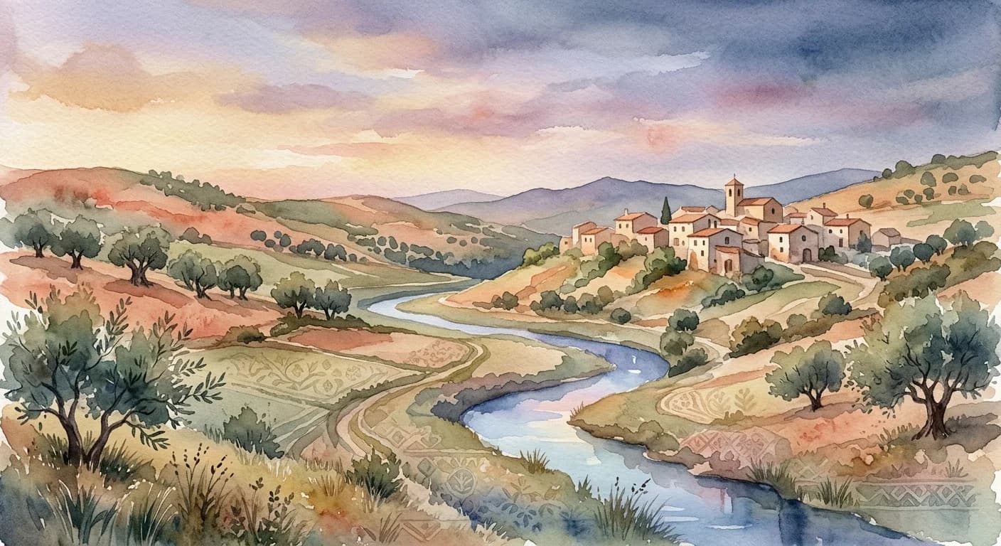 Artistic representation of Comarca