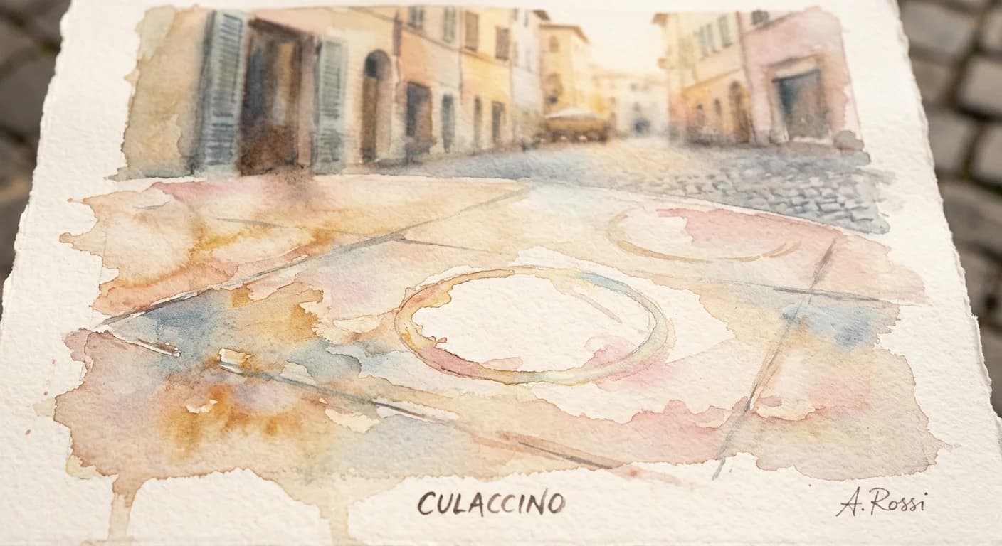 Artistic representation of Culaccino