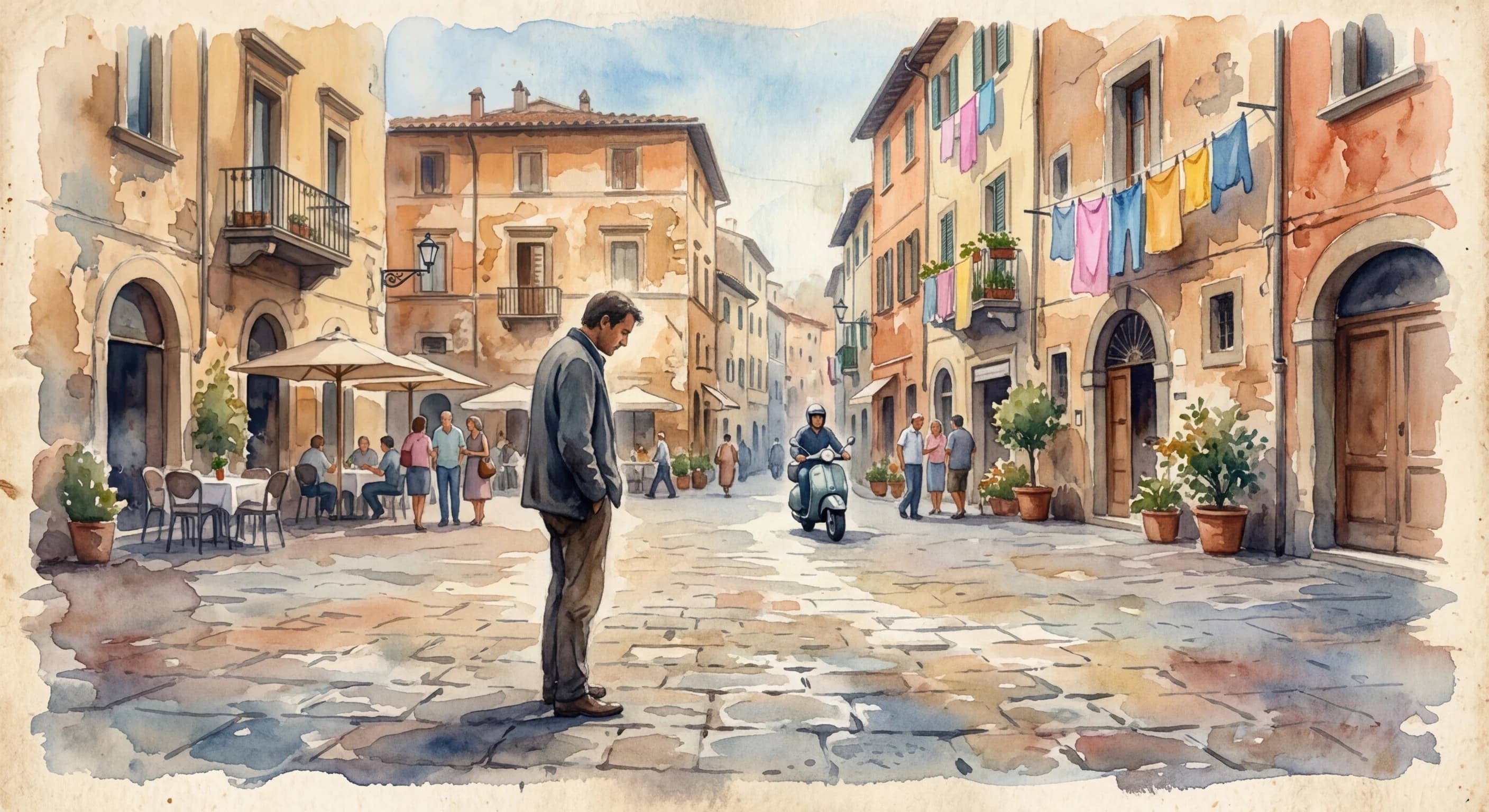 Artistic representation of Menefreghismo