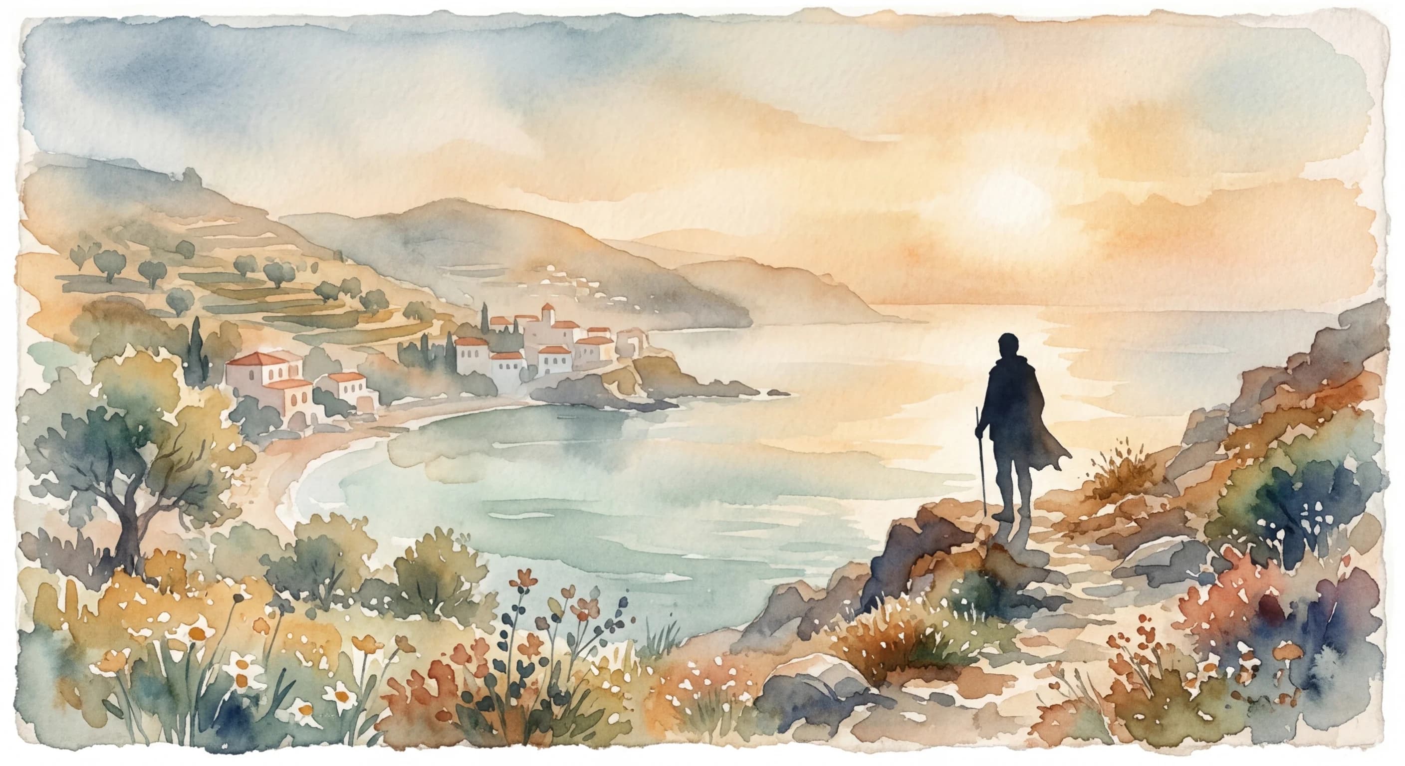 Artistic representation of Nostos
