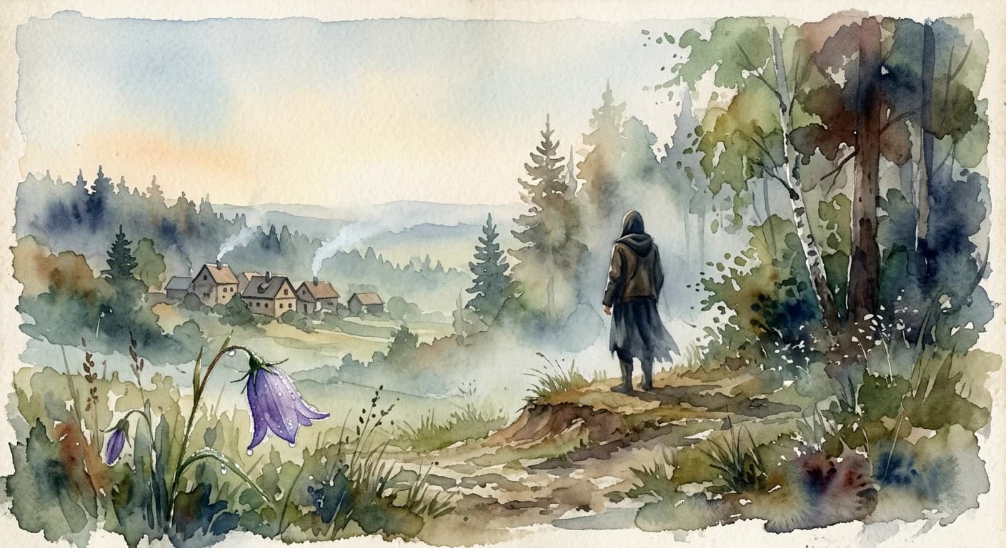 Artistic representation of Litost