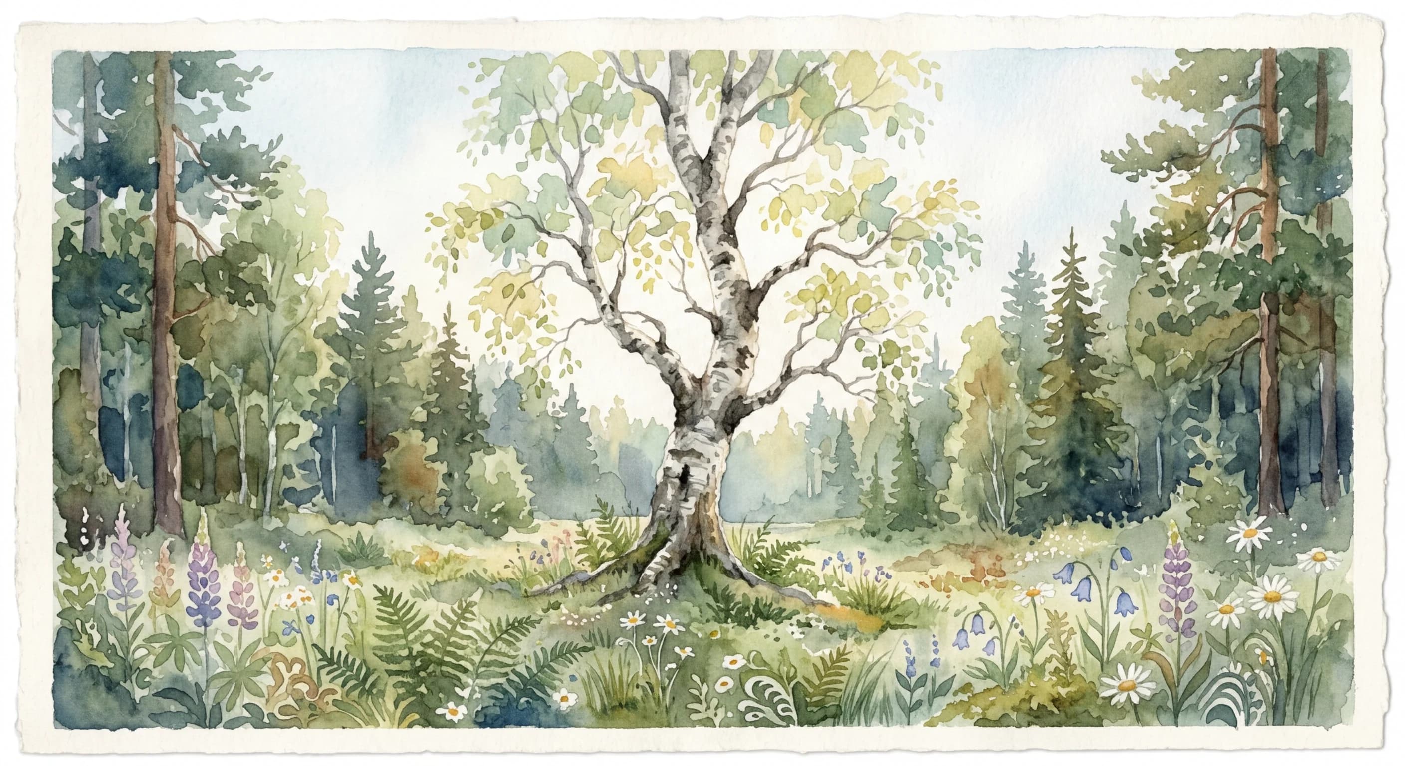Artistic representation of Lagom