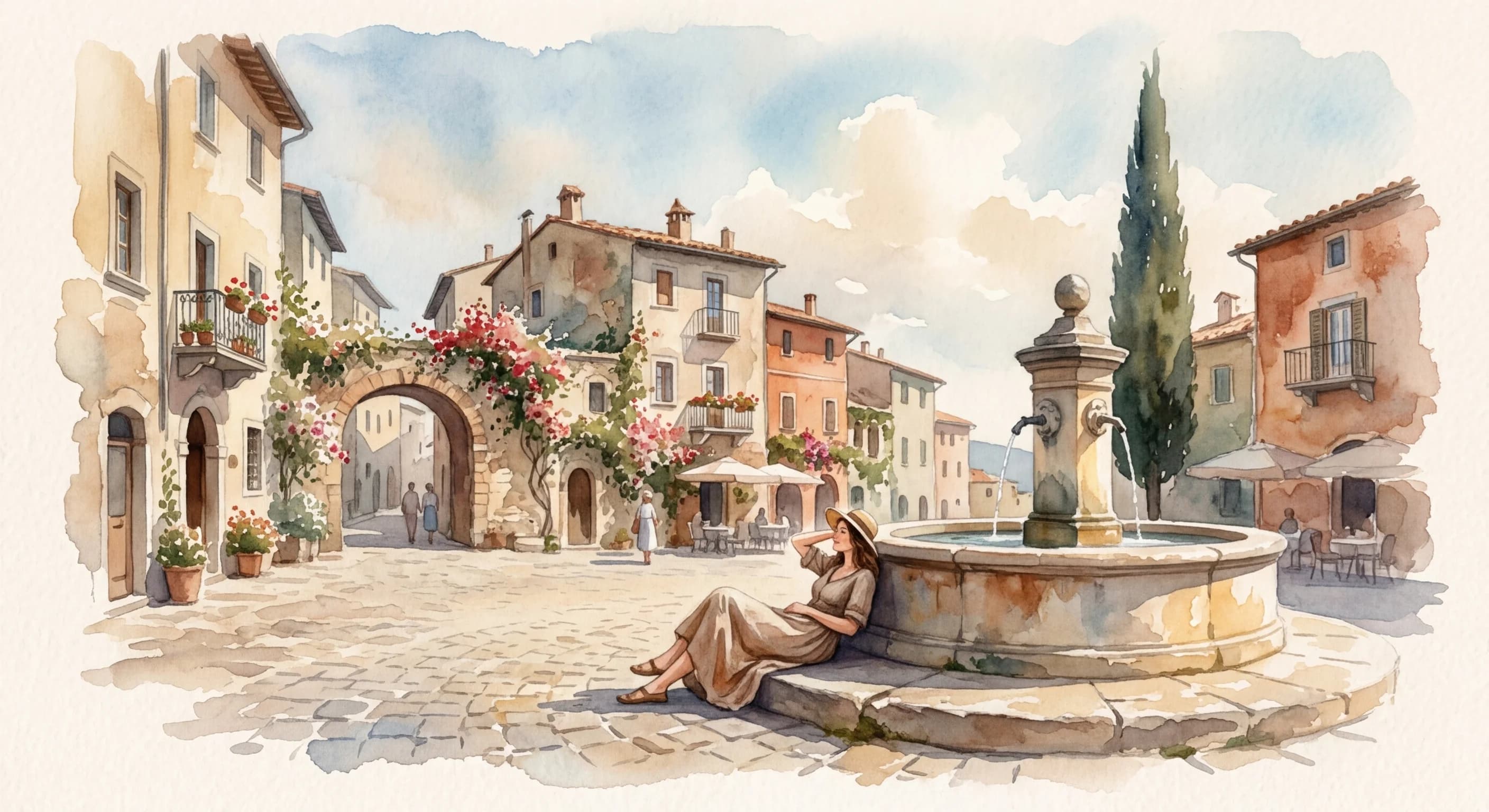 Artistic representation of Dolce far niente