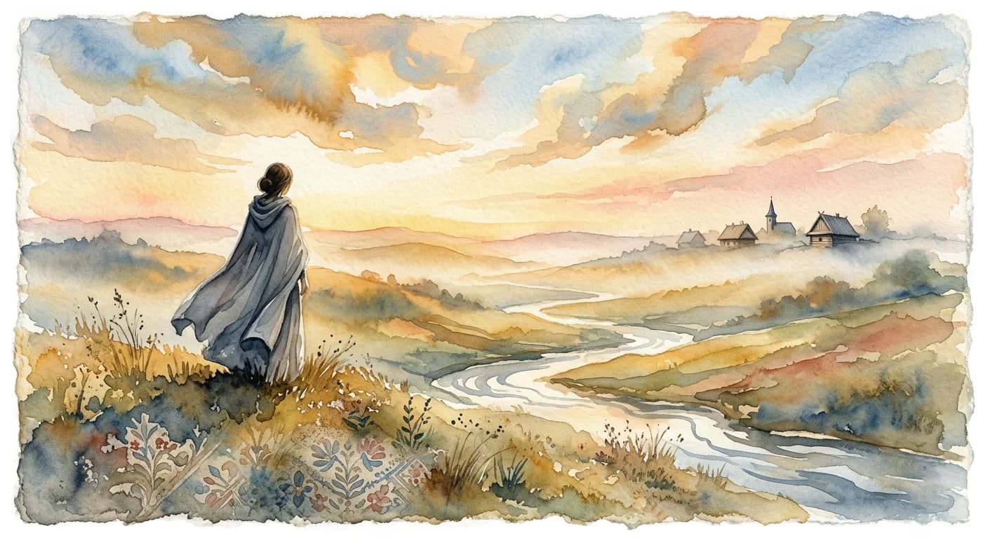 Artistic representation of zaduma