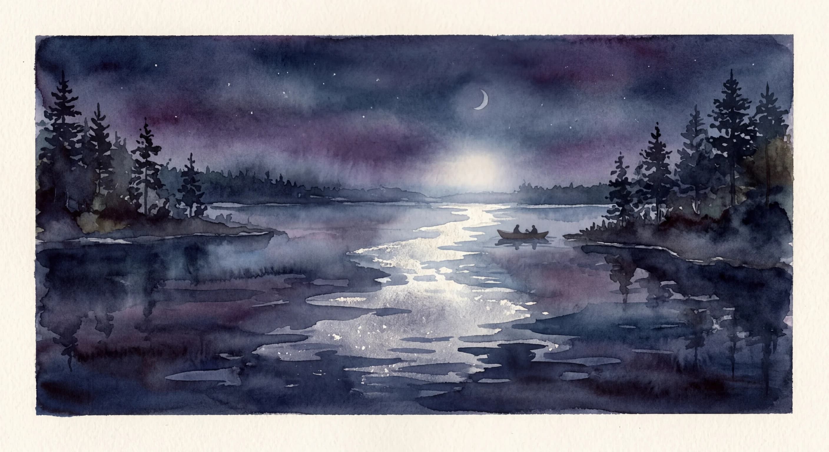 Artistic representation of Mångata