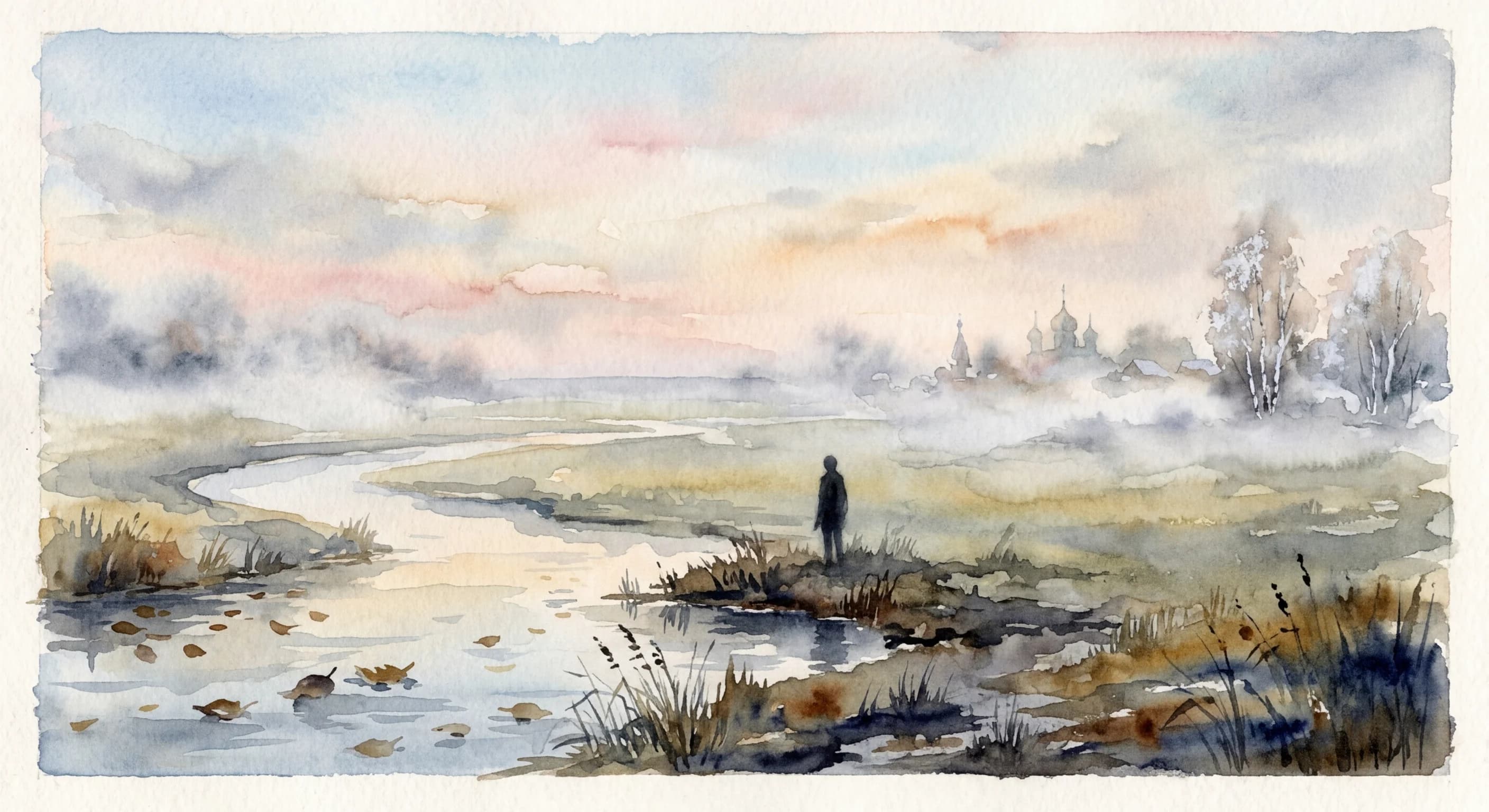 Artistic representation of sud'ba
