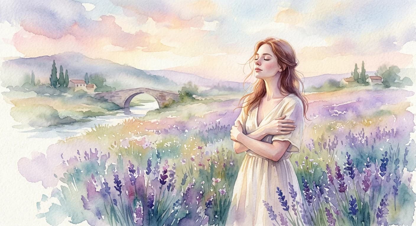 Artistic representation of clairvoyance