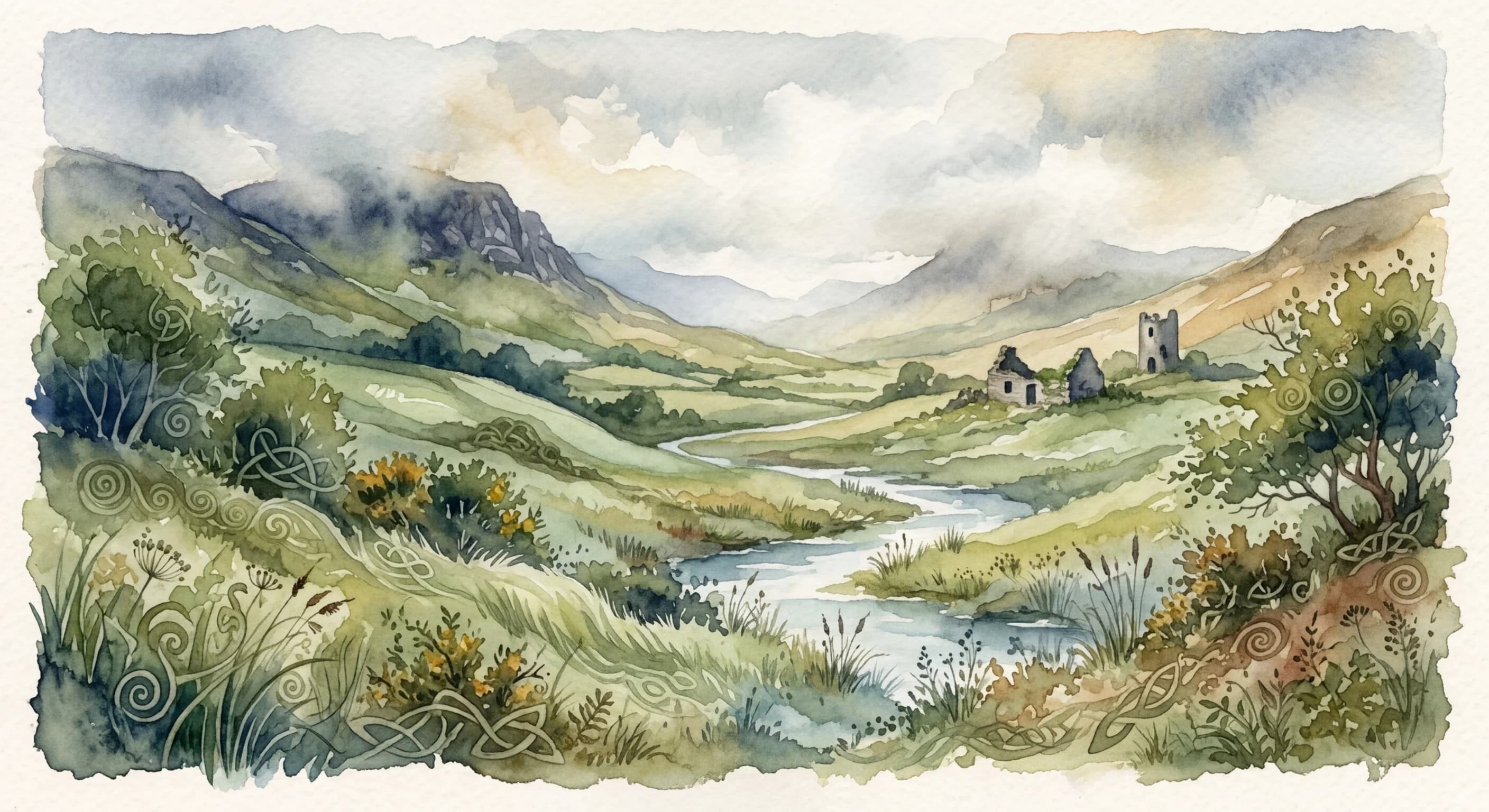 Artistic representation of Dúchas