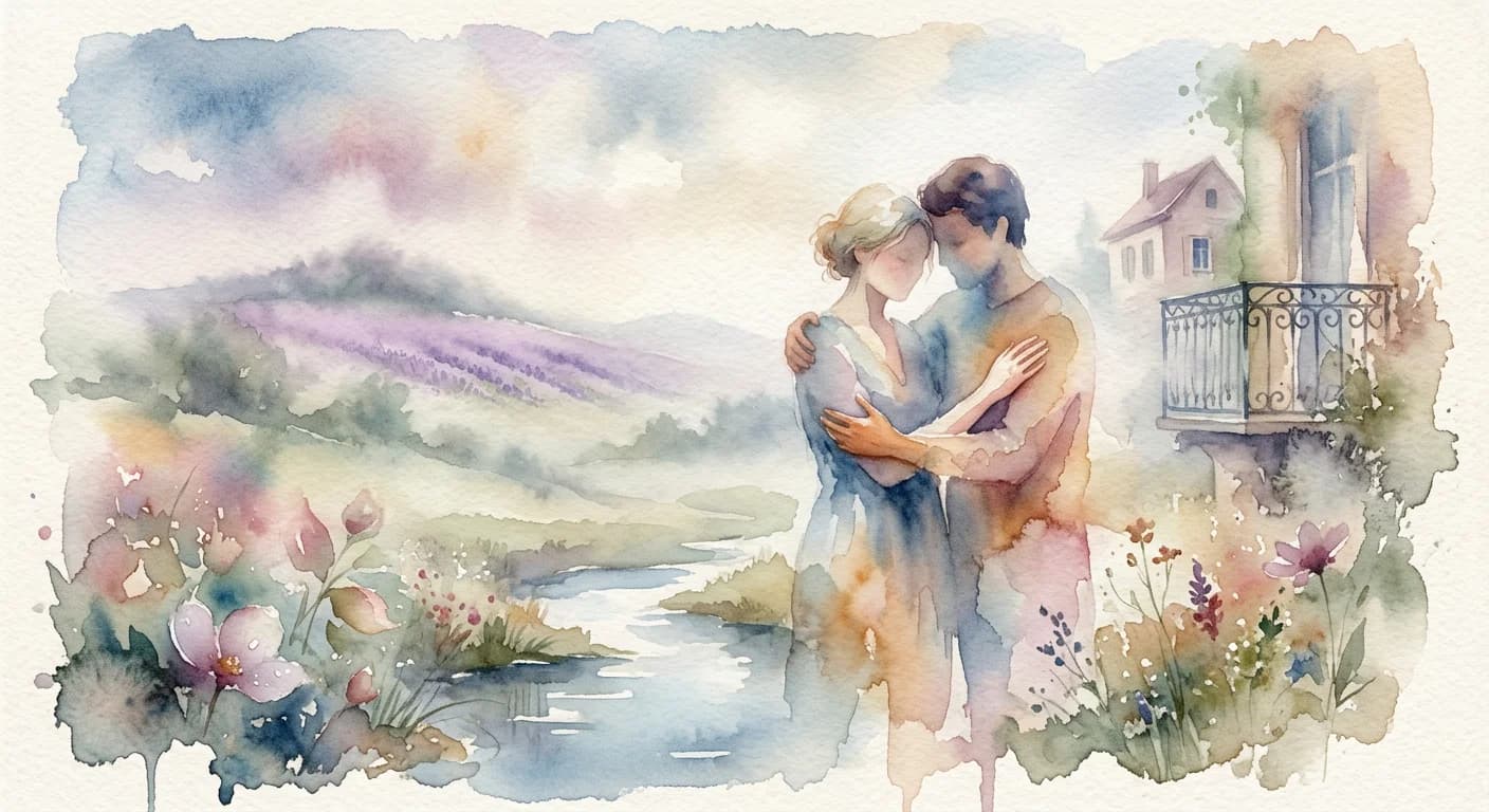 Artistic representation of tendresse