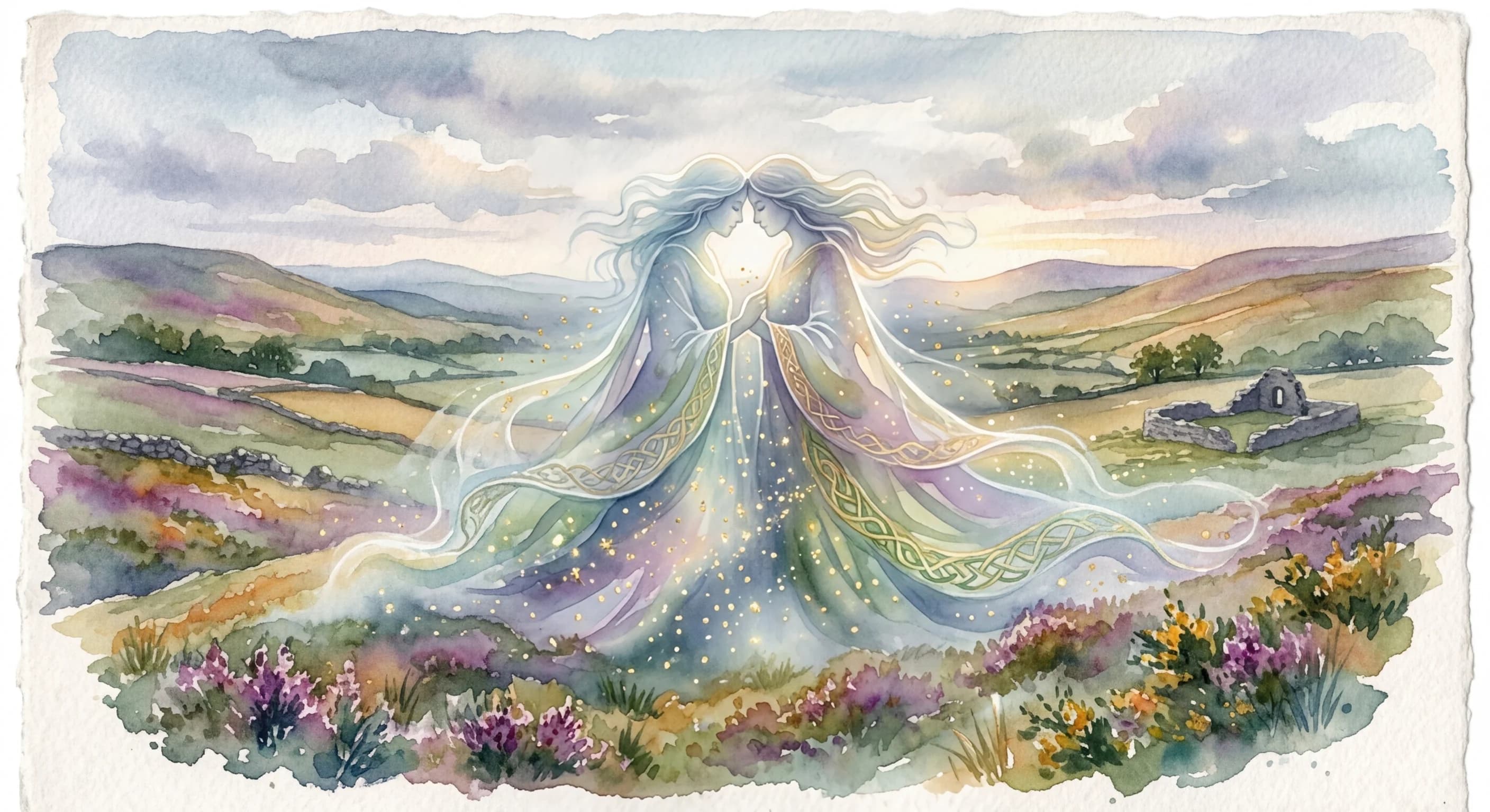Artistic representation of Anam Cara