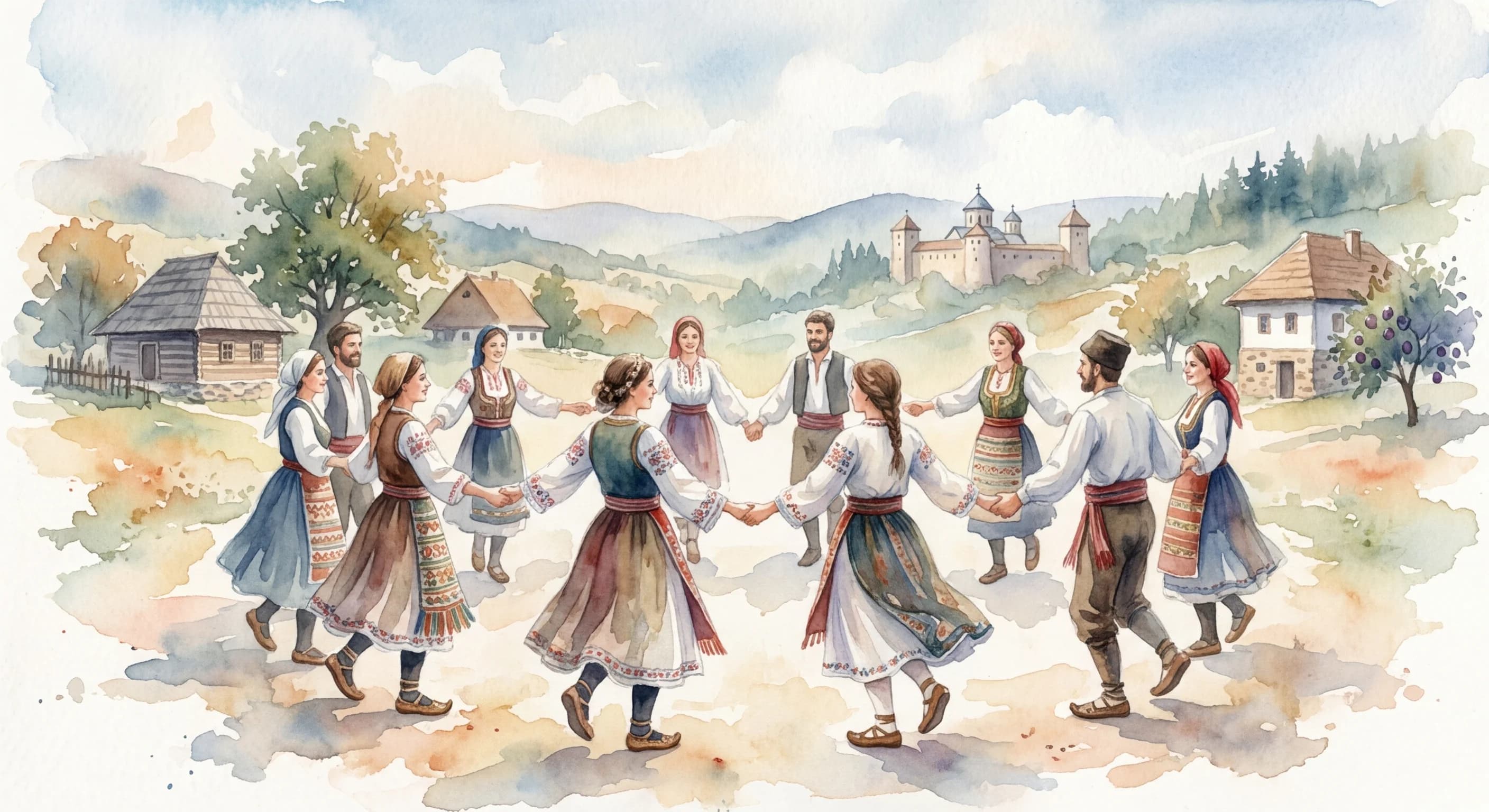 Artistic representation of kolo