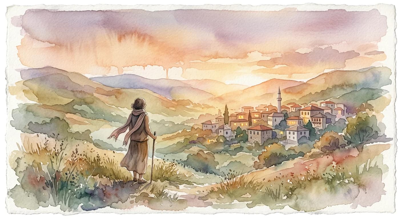 Artistic representation of Mergim