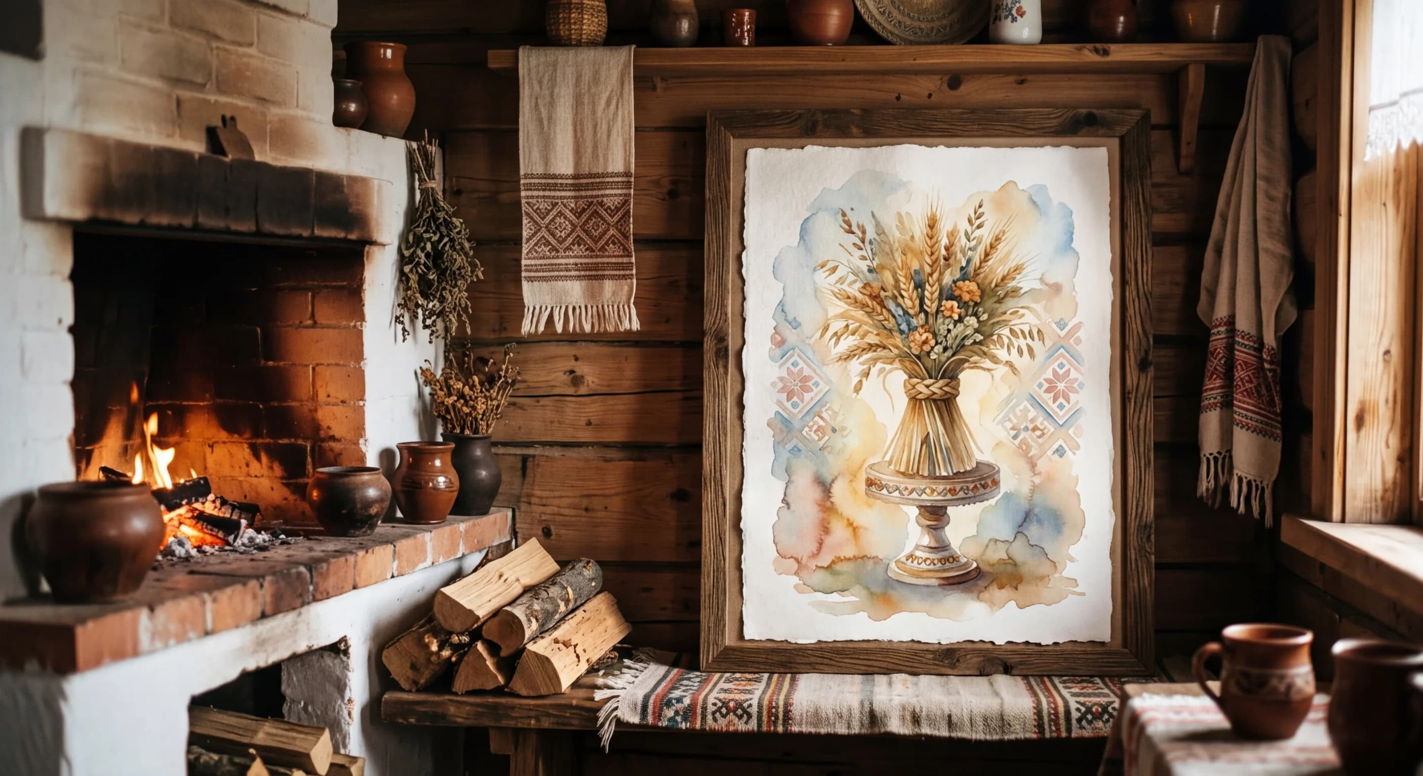 Artistic representation of Didukh