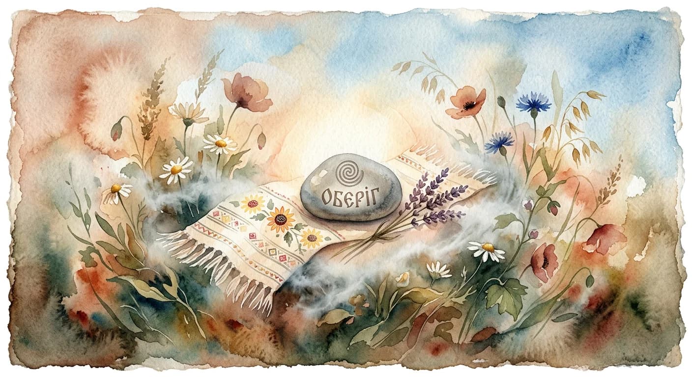 Artistic representation of Obereh