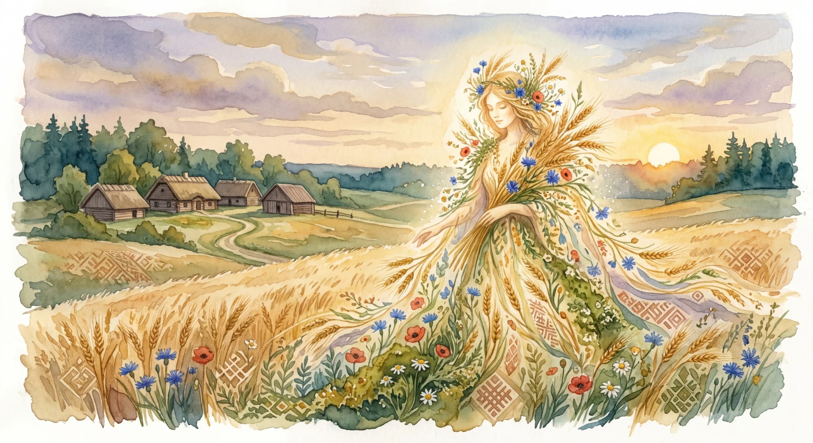 Artistic representation of jumis