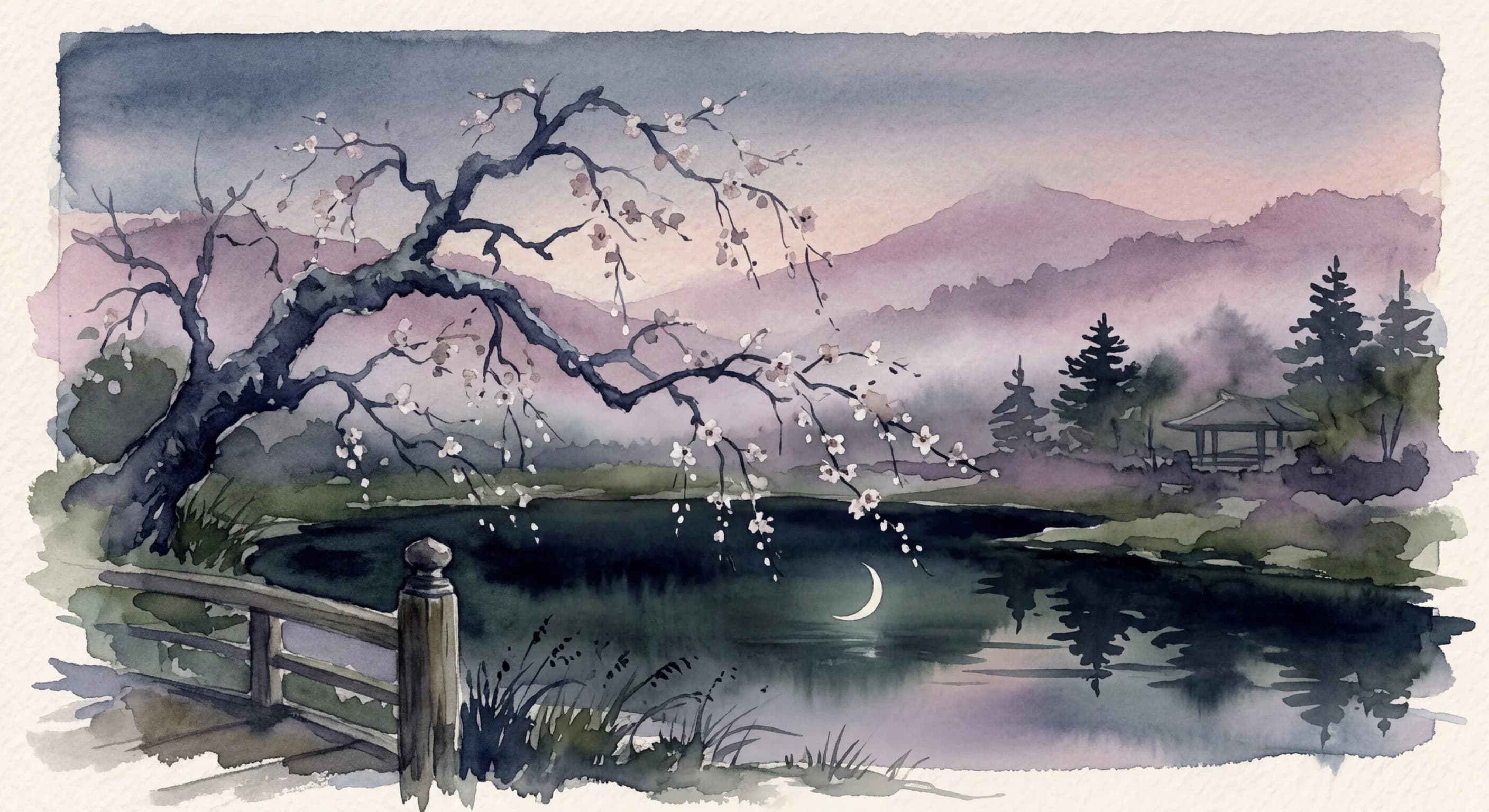 Artistic representation of Yūgen