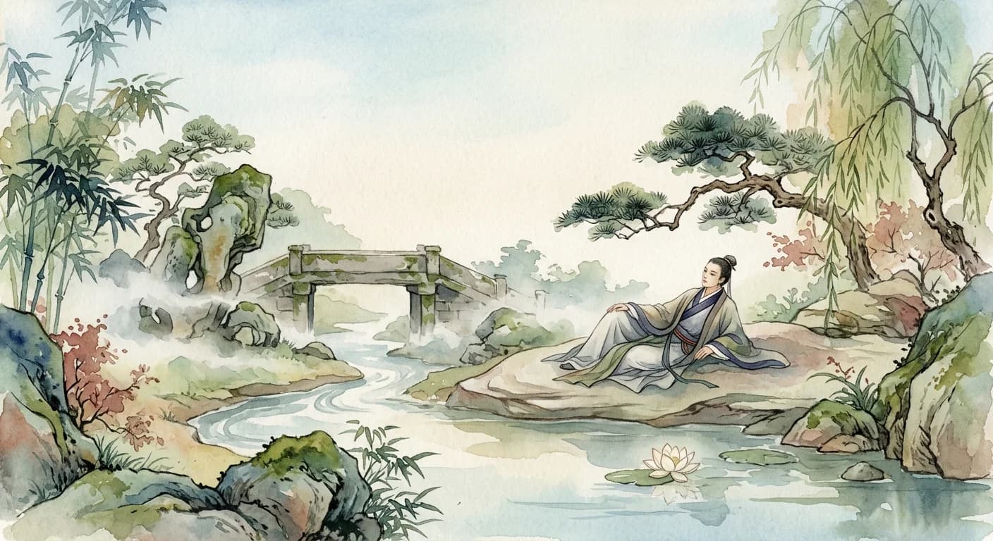 Artistic representation of tǎngpíng