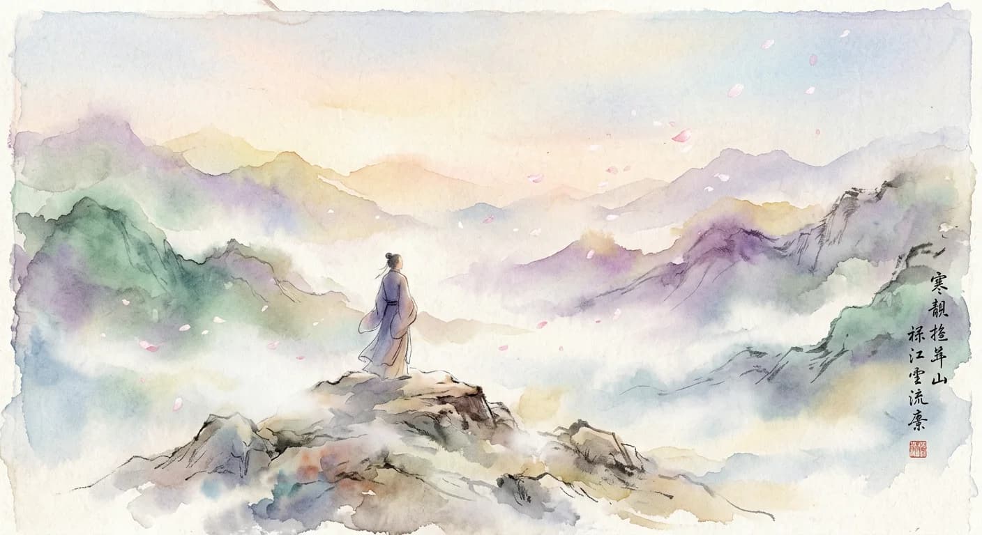 Artistic representation of jīngqìshén