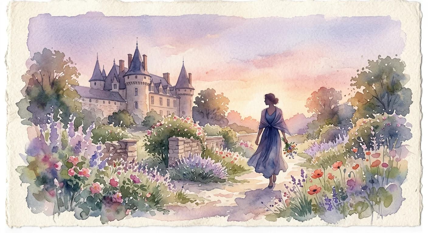 Artistic representation of savoir-vivre