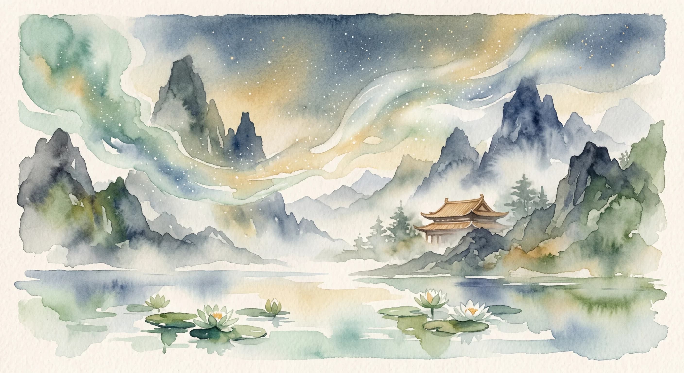 Artistic representation of dào