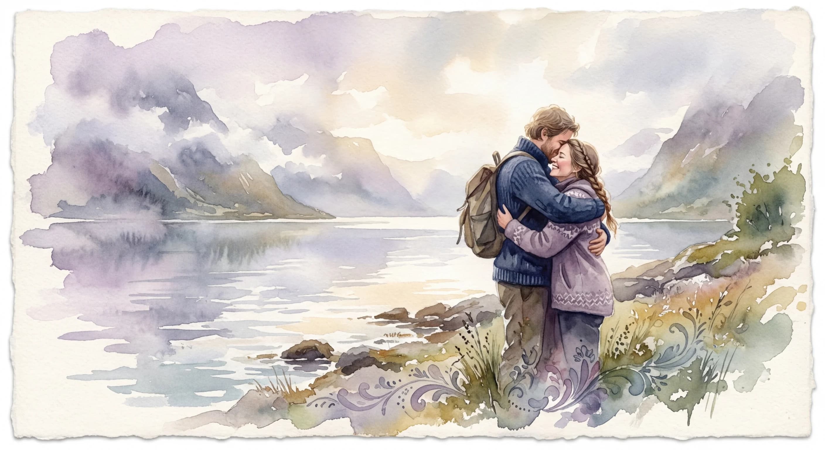 Artistic representation of Gjensynsglede
