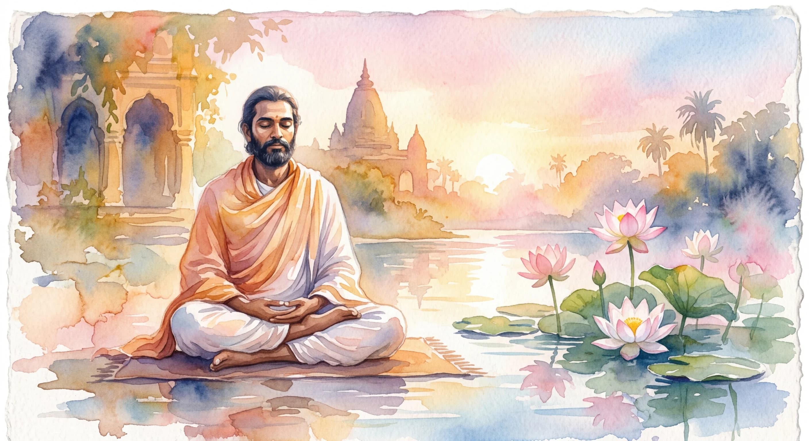 Artistic representation of Brahmacharya