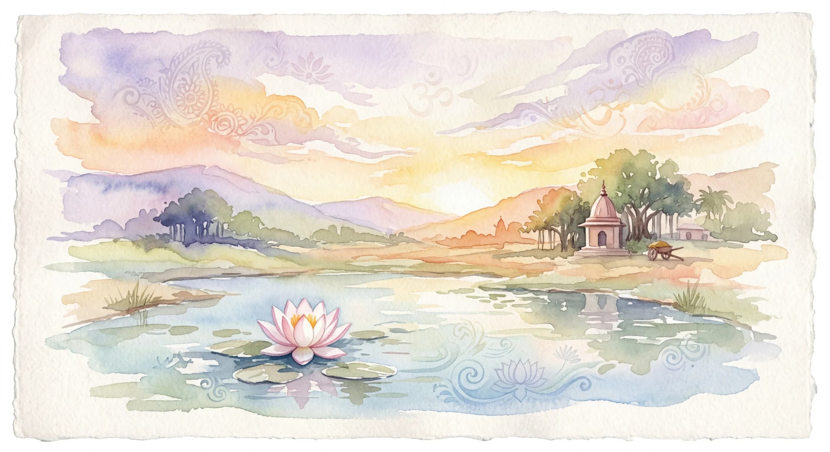 Artistic representation of Sattva
