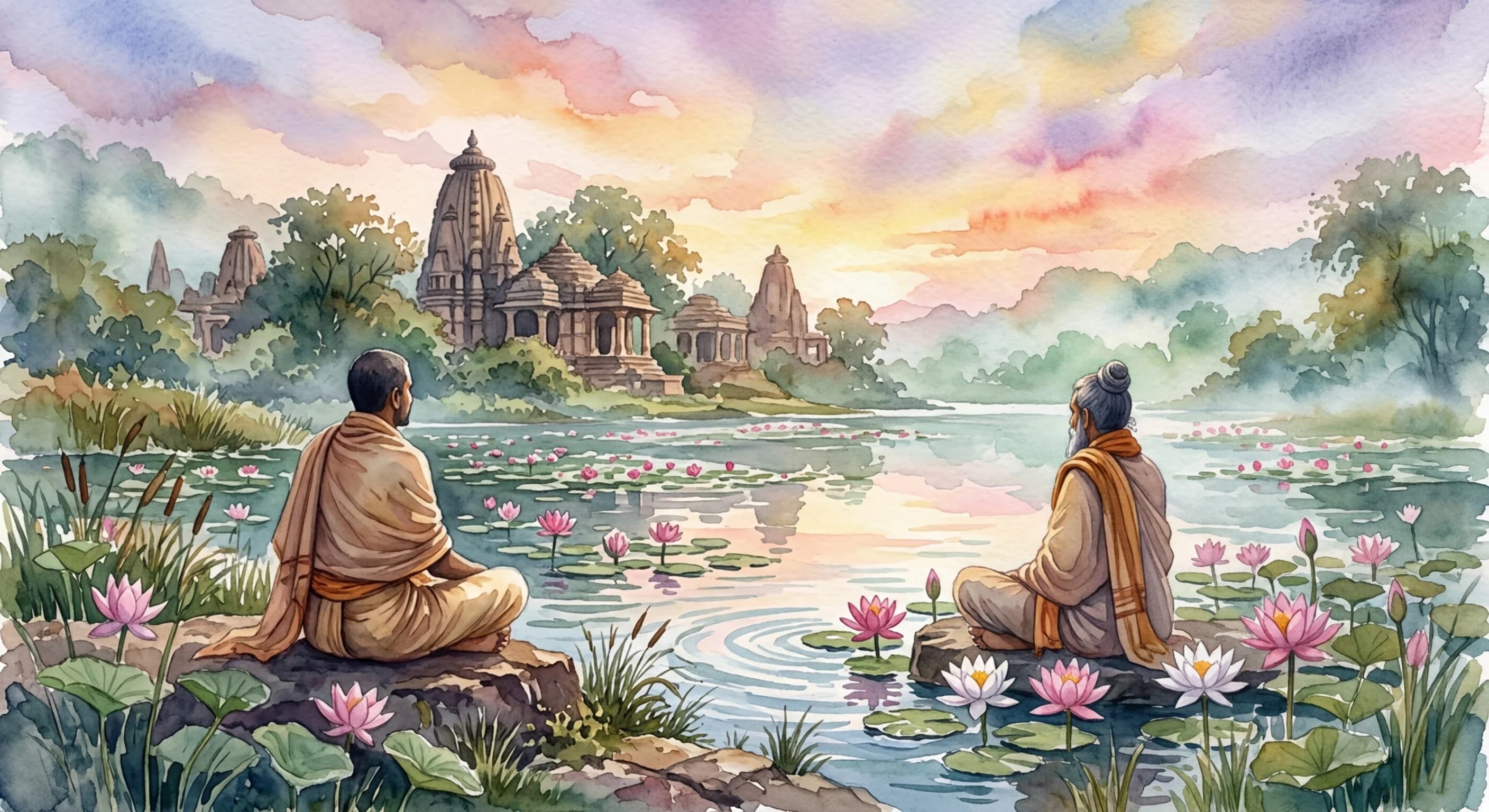 Artistic representation of Mumukshutva