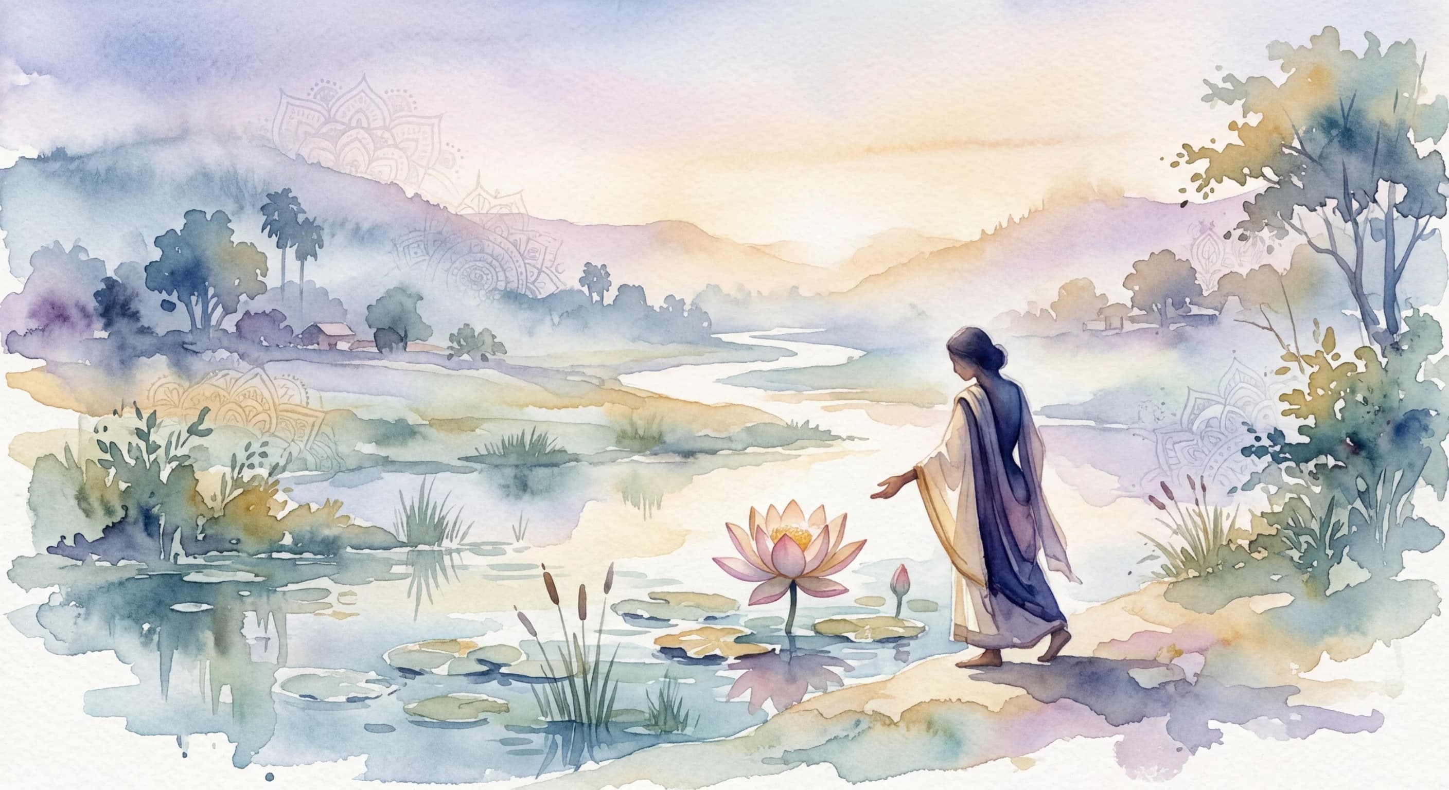 Artistic representation of Karuna
