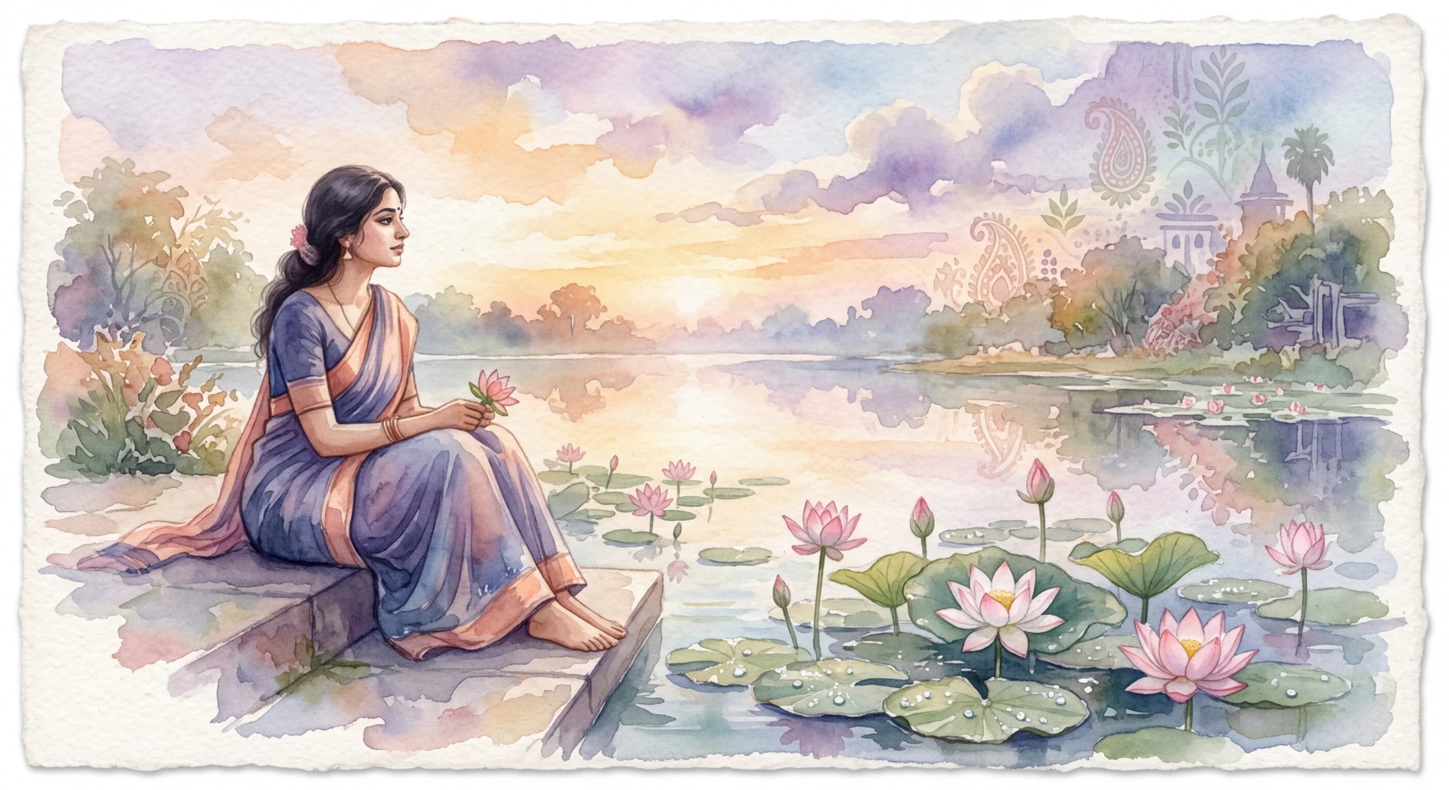 Artistic representation of Upeksha