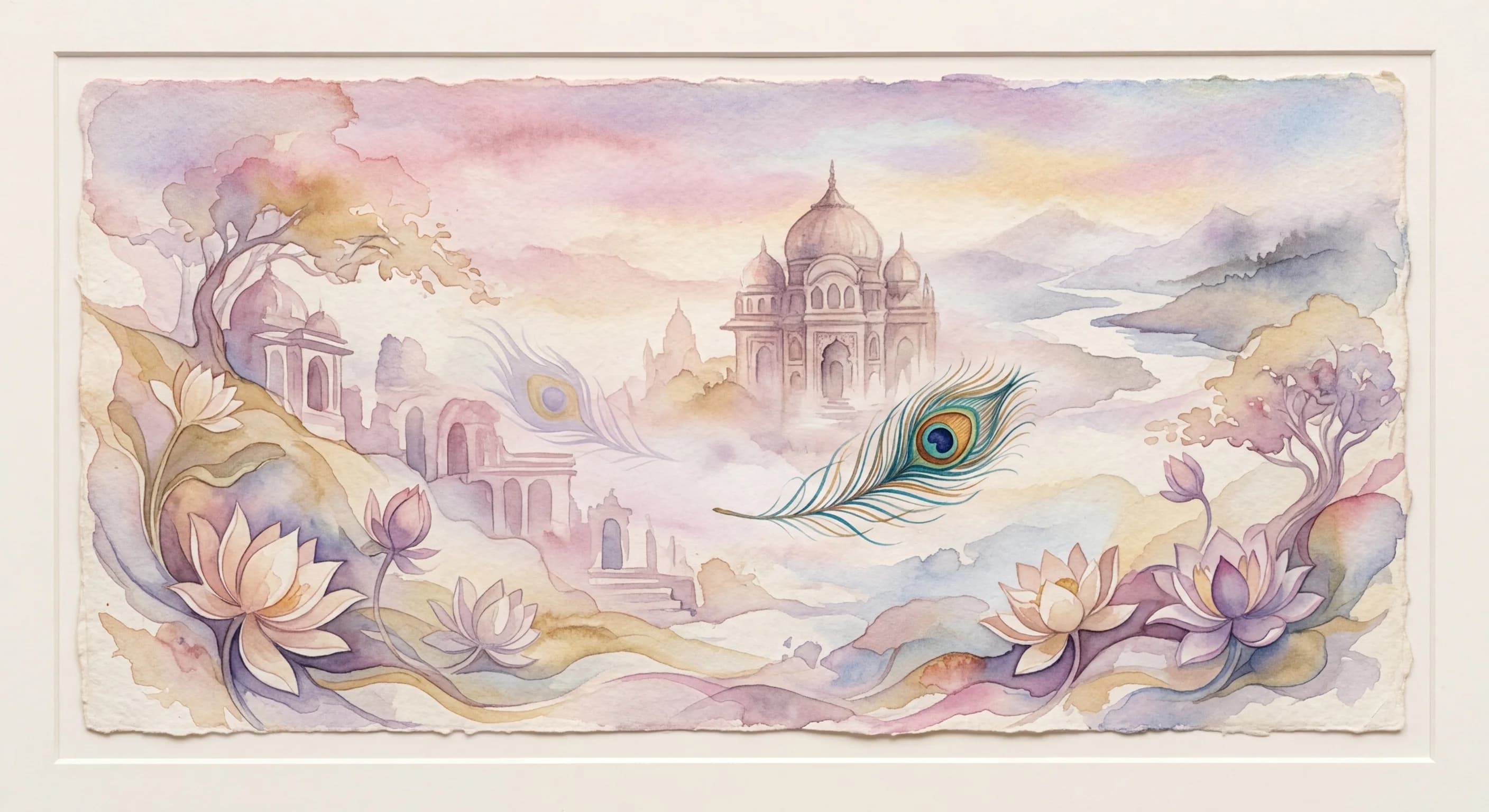 Artistic representation of Raga
