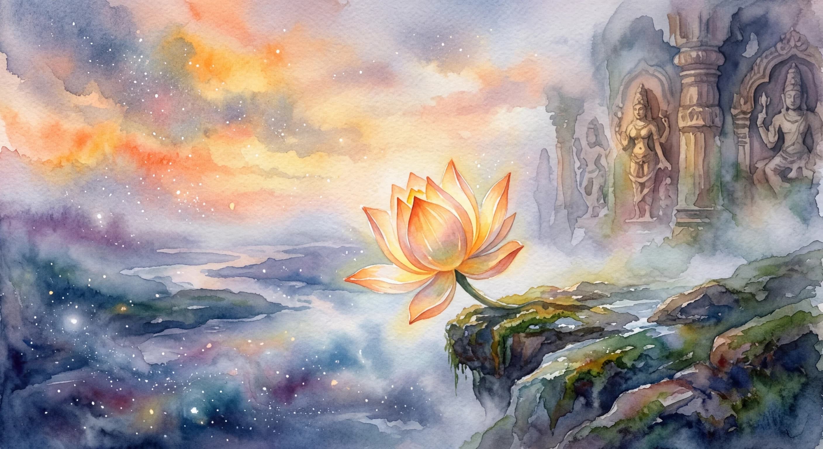 Artistic representation of Abhinivesha