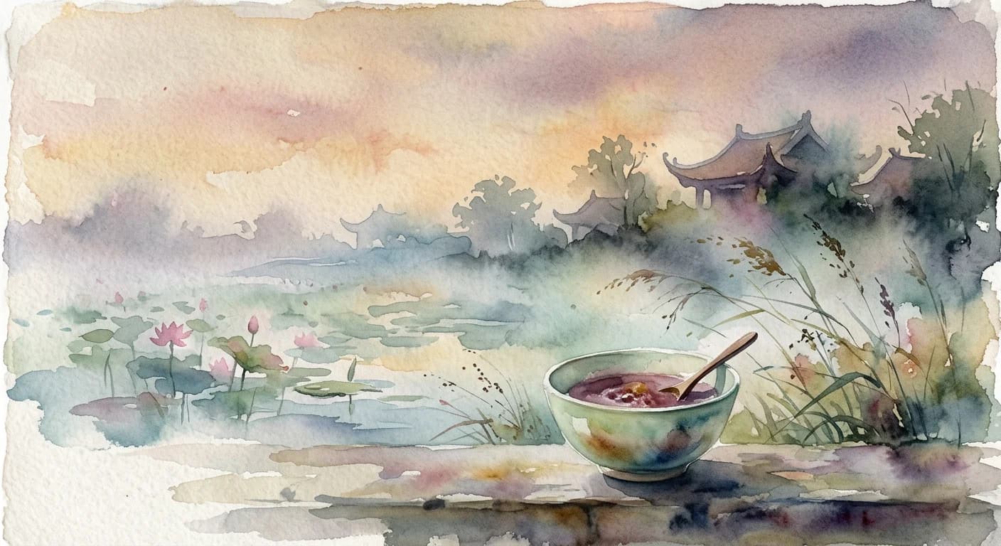 Artistic representation of Mắm tôm