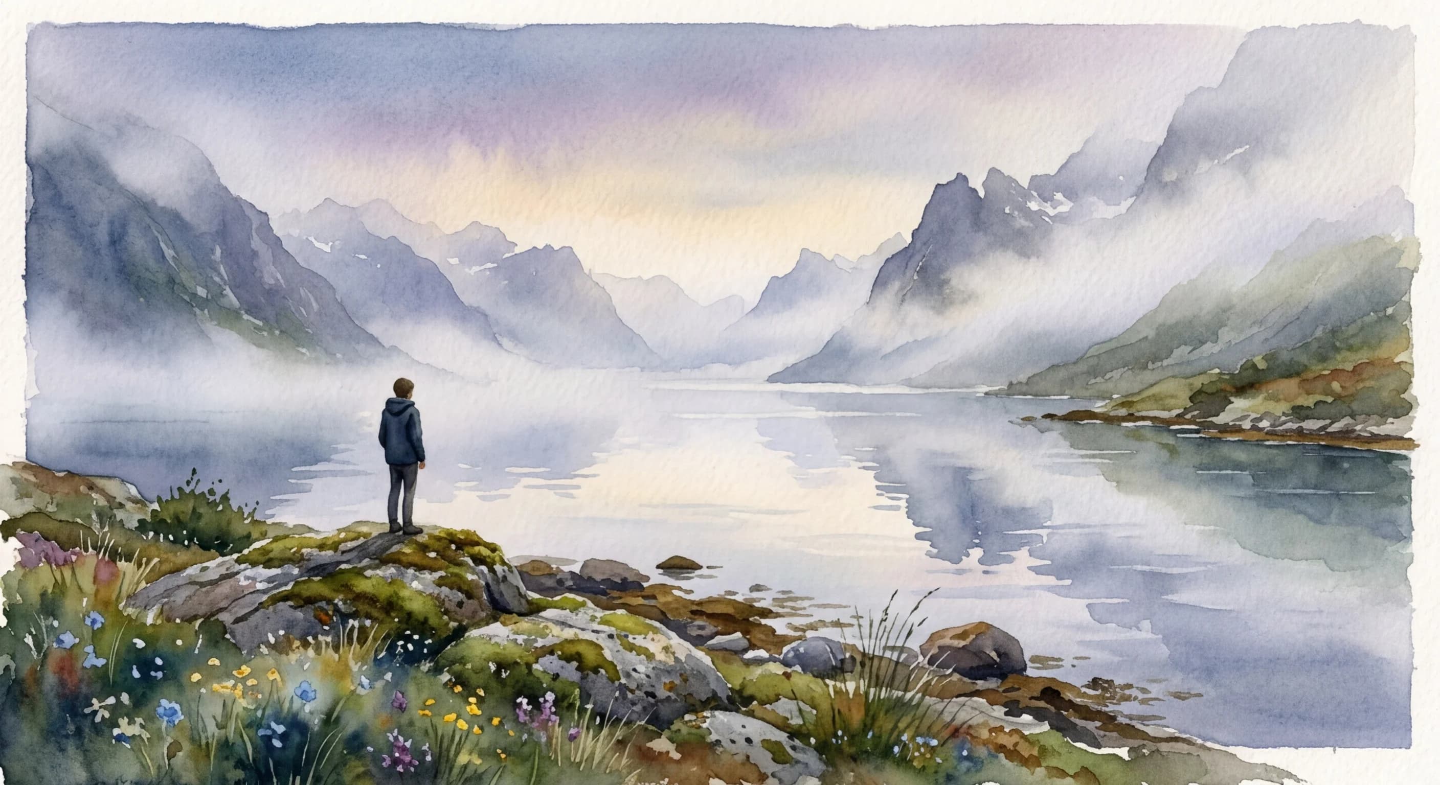 Artistic representation of Pust i bakken