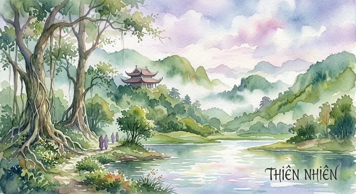 Artistic representation of Thiên nhiên