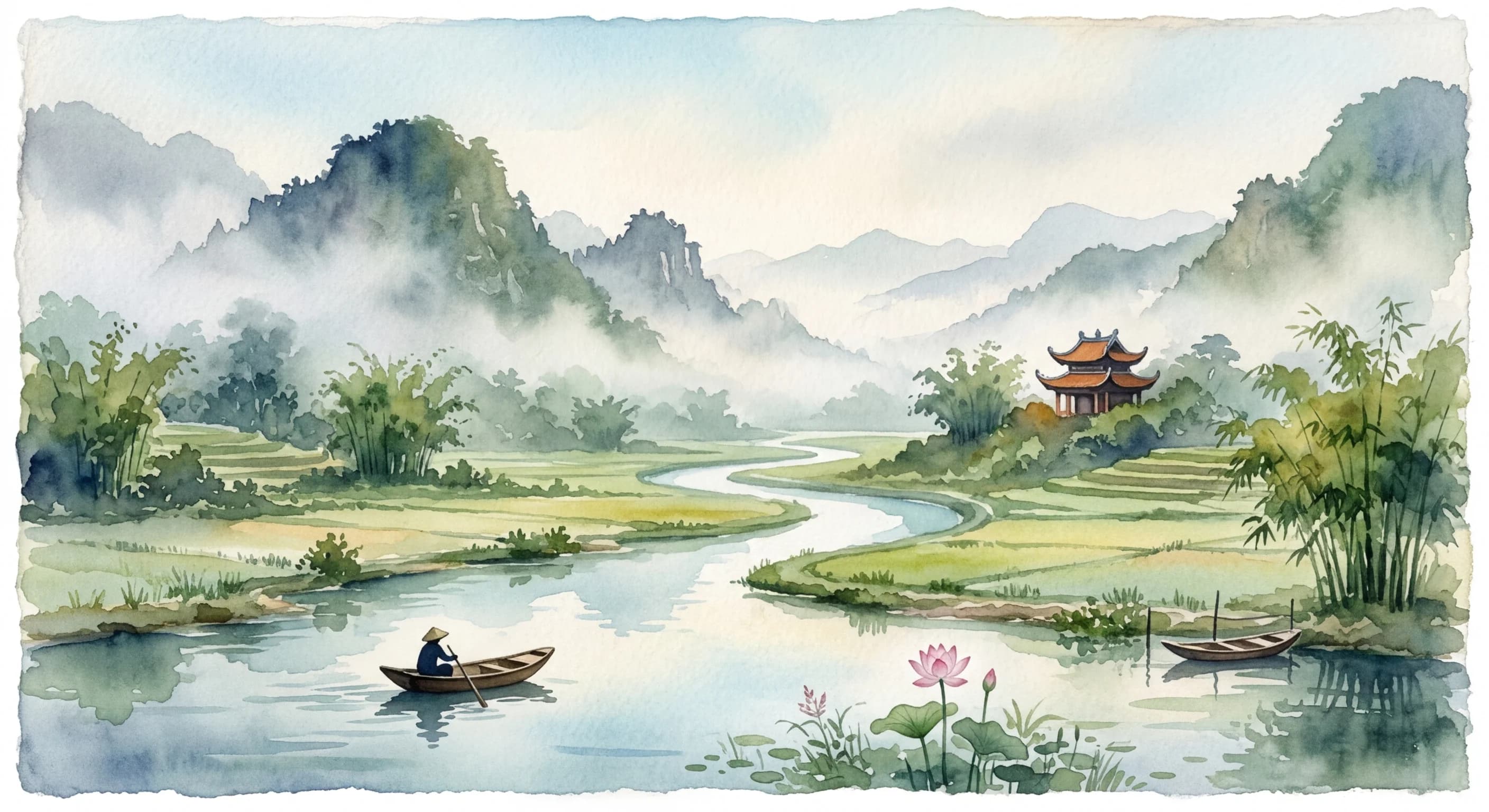 Artistic representation of Non sông