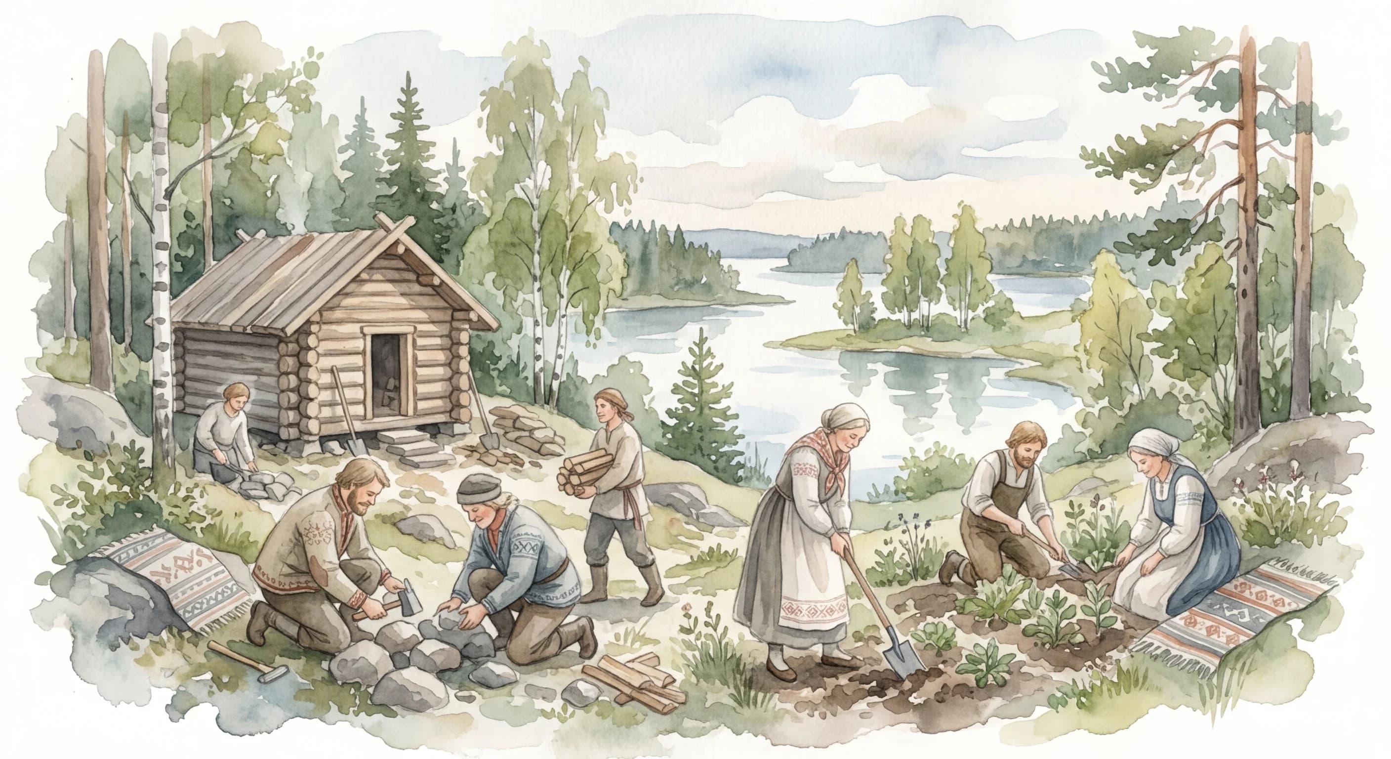 Artistic representation of talkoot