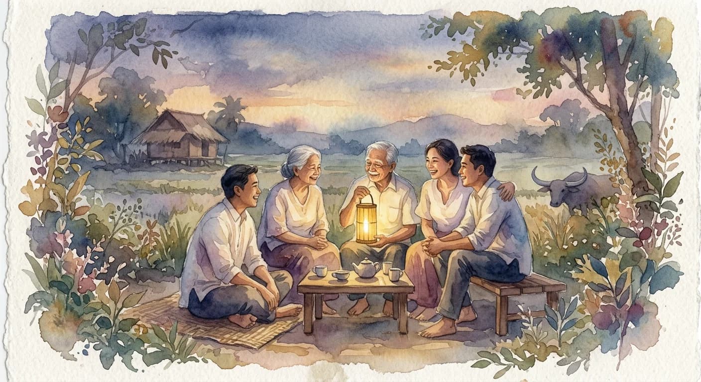 Artistic representation of Pakikisama