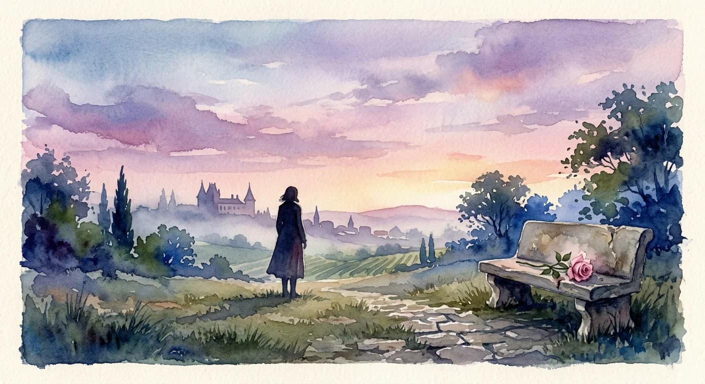 Artistic representation of peine de cœur